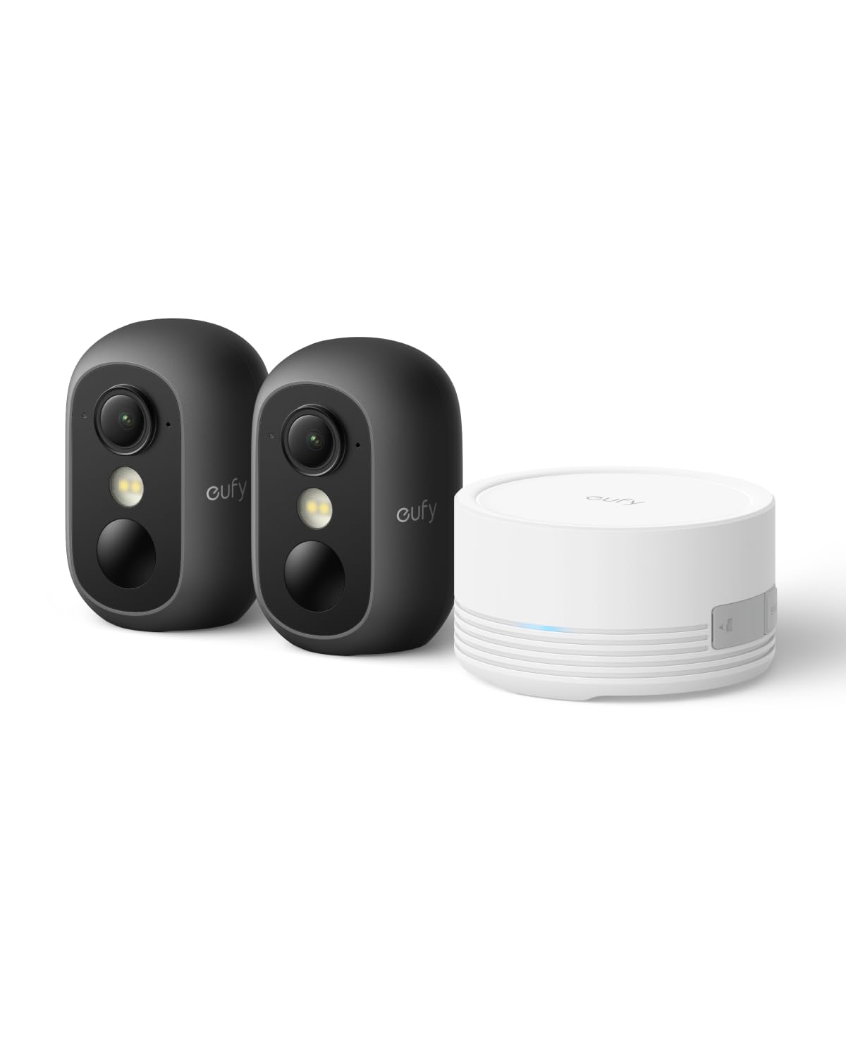 eufy eufyCam C35 (2er-Pack), Kabellose Überwachungskamera Außen & Innen