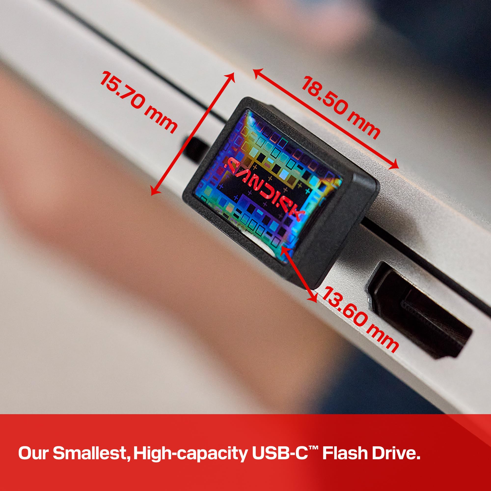 SANDISK 128 GB USB-C Flash-Laufwerk
