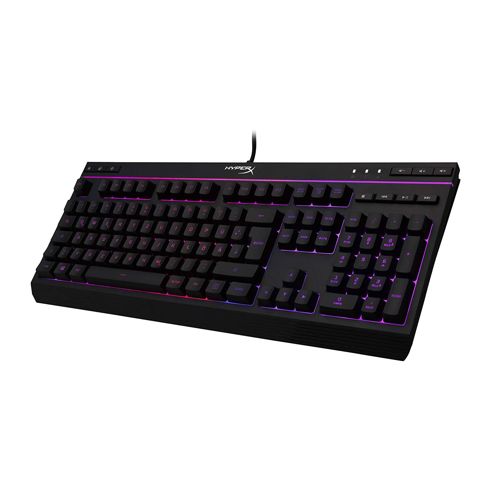 HyperX Alloy Core RGB Membran-Gaming-Tastatur HyperX Alloy Core RGB Membran-Gaming-Tastatur