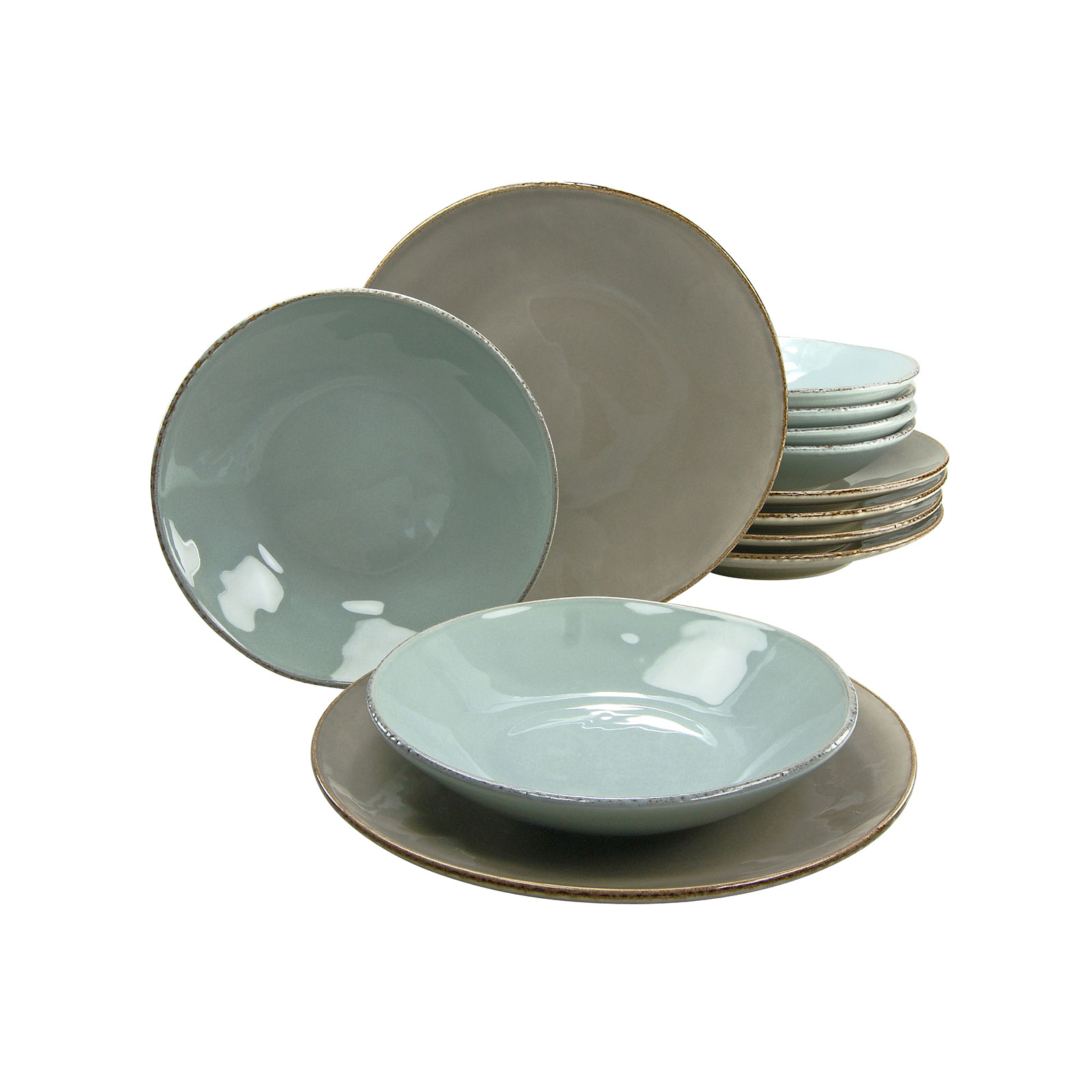 Creatable, 14397, Serie ORGANIC OSLO, Tafelservice 12 teilig