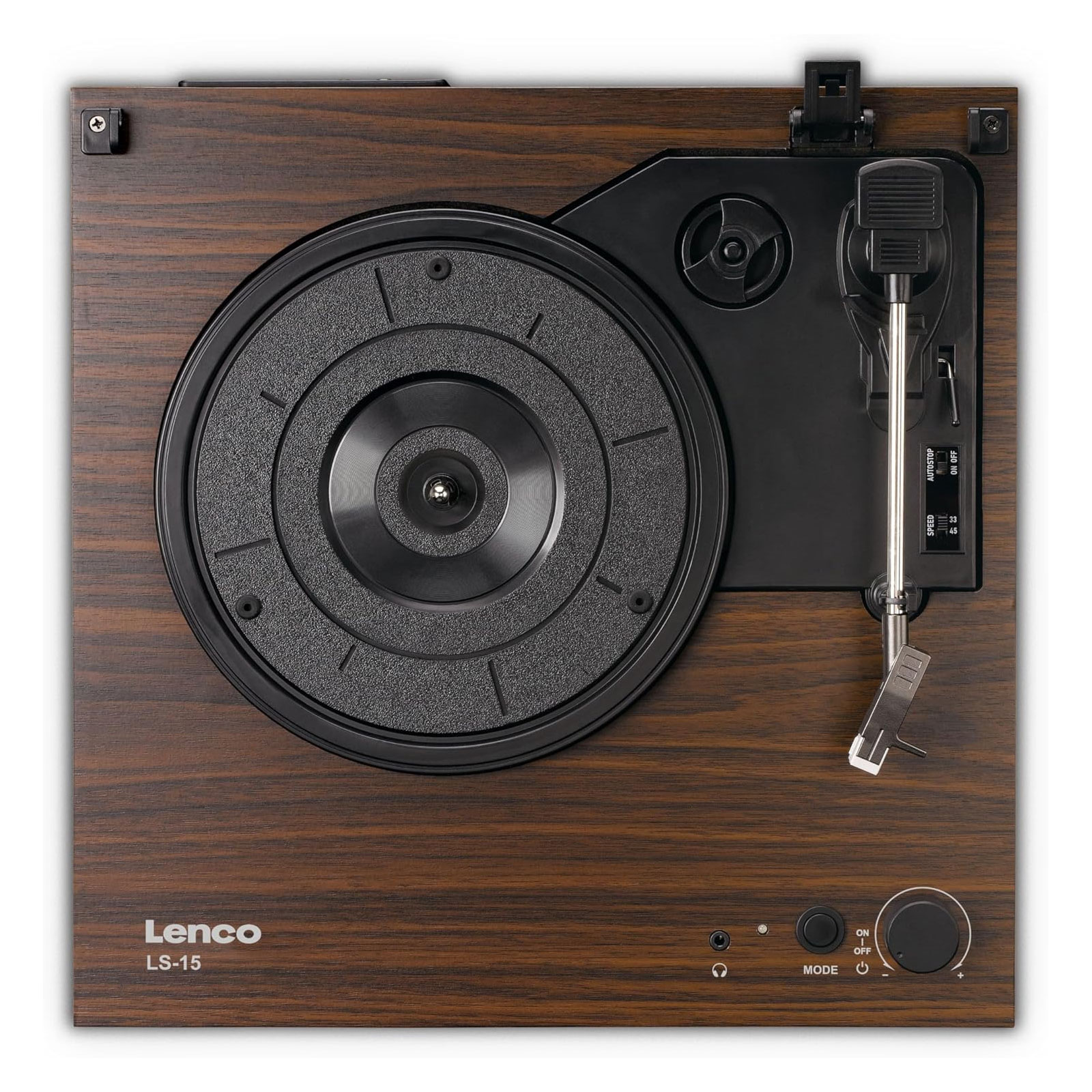 LENCO Plattenspieler LS-15 Bluetooth, 2 Lautsprecher, AT3600L Tonabnehmer