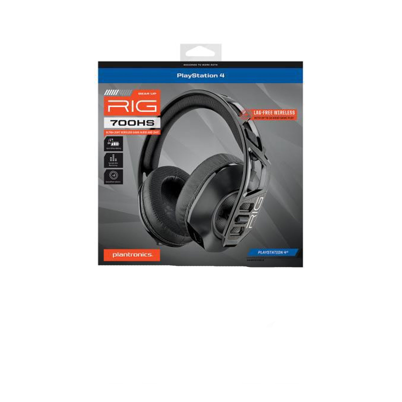 Plantronics RIG 700HS Gaming Headset Over-Ear, Wireless, 12h Akku