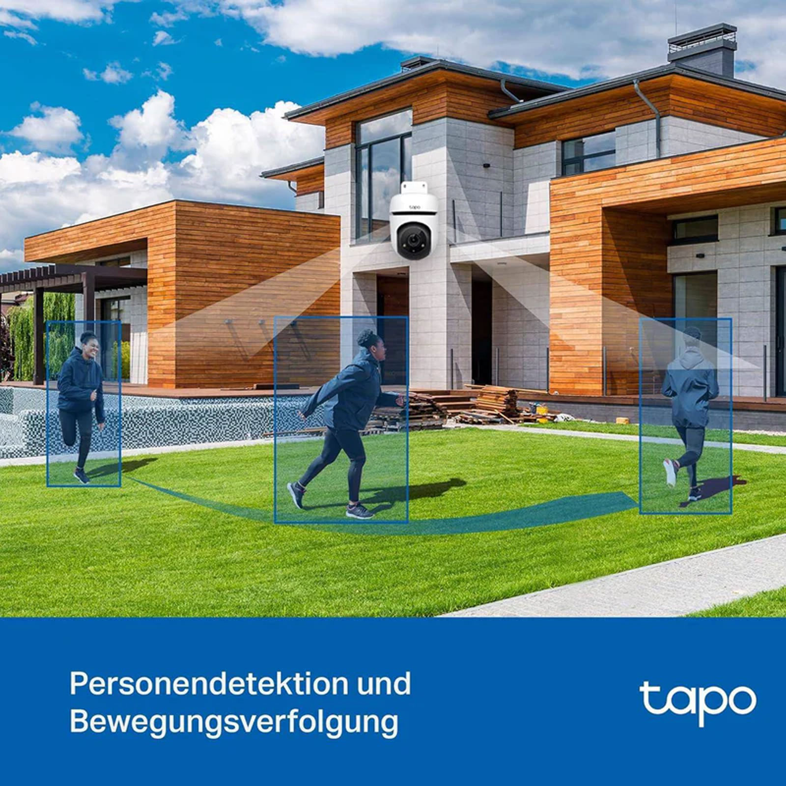 Tapo C500 2MP, 360° Außenkamera/Innenkamera, Weiß