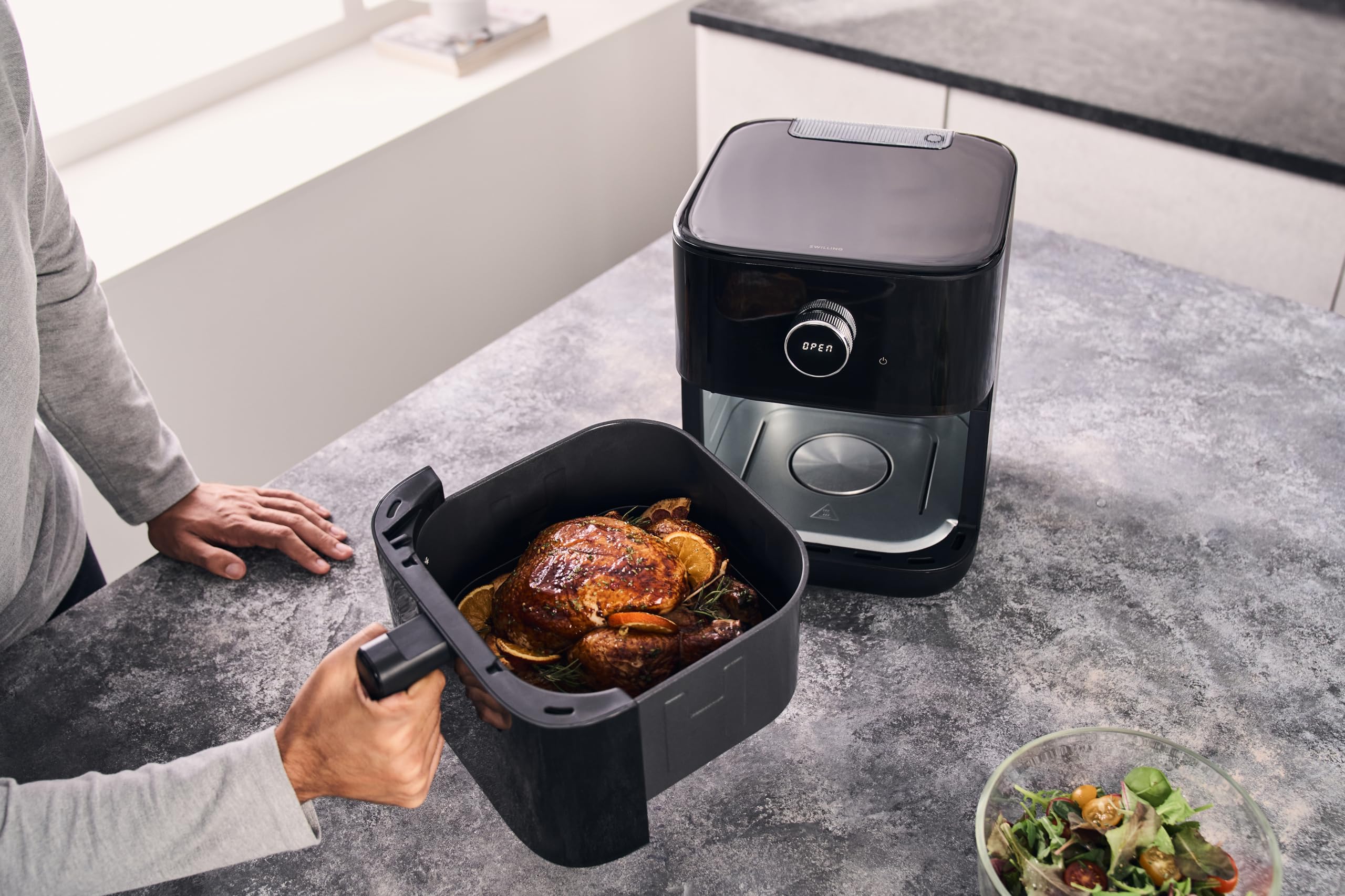 ZWILLING Air Fryer Pro 6L Heißluftfritteuse 12 Programme 1800 Watt