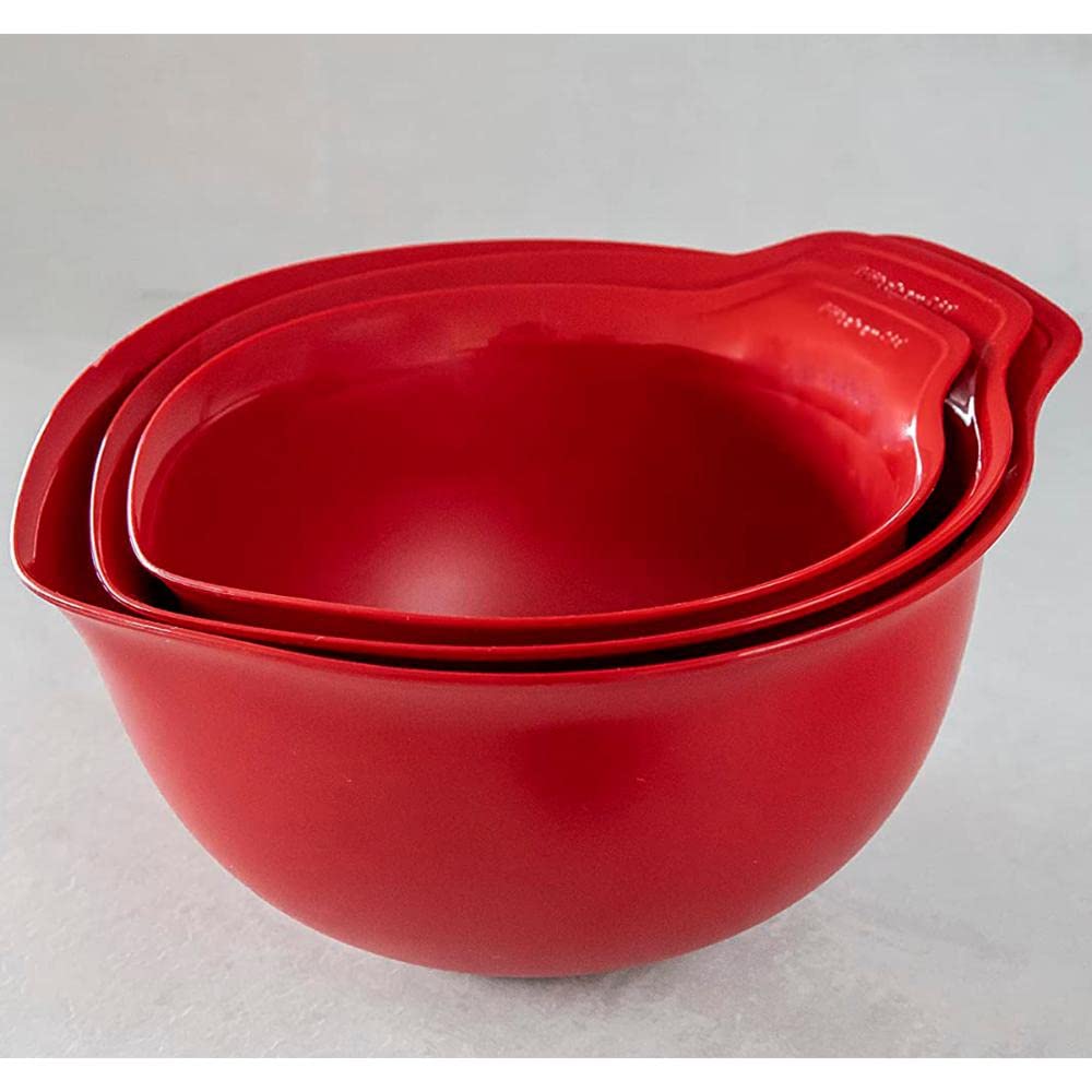 KitchenAid , Kunststoff, 3er Set Rührschüsseln