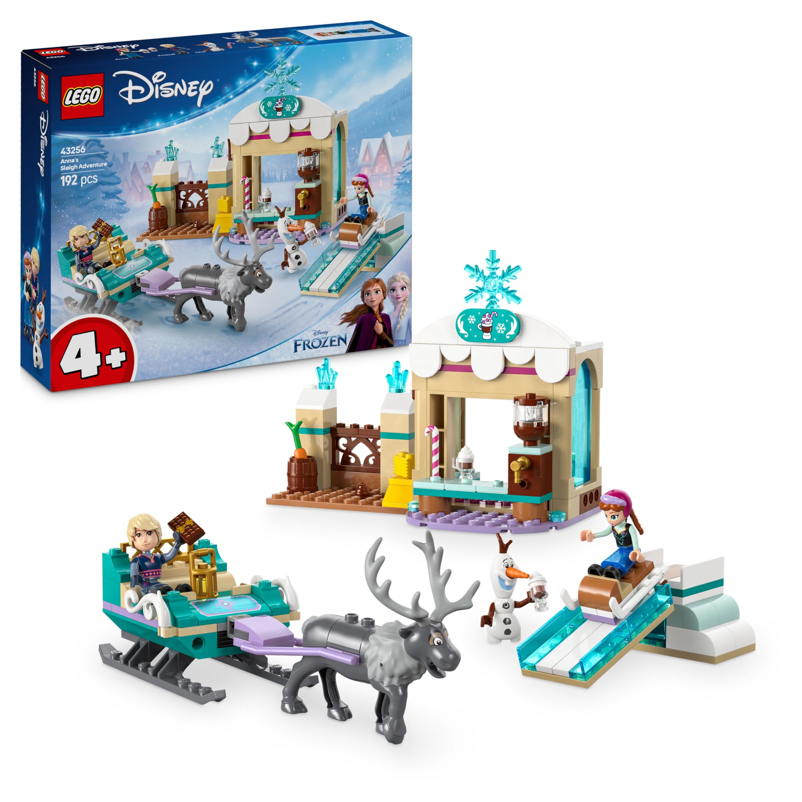 LEGO ǀ Disney Frozen Annas Schlittenabenteuer 43256