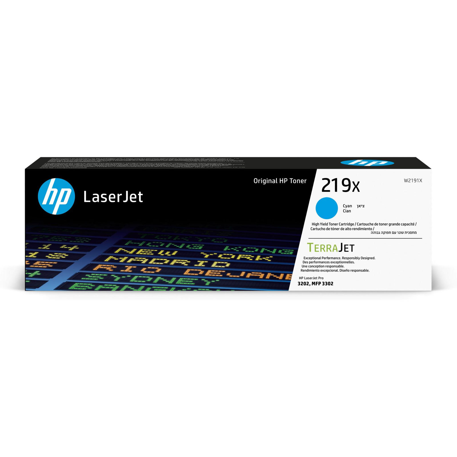 HP 219X Cyan Original LaserJet-Tonerkartusche