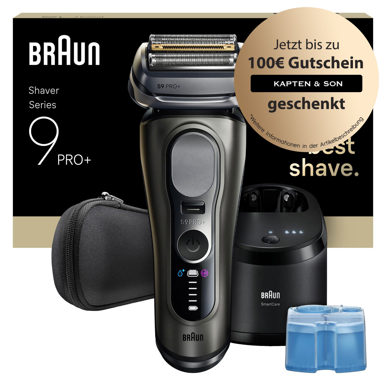 BRAUN 9655cc Series 9 PRO+ Elektrorasierer