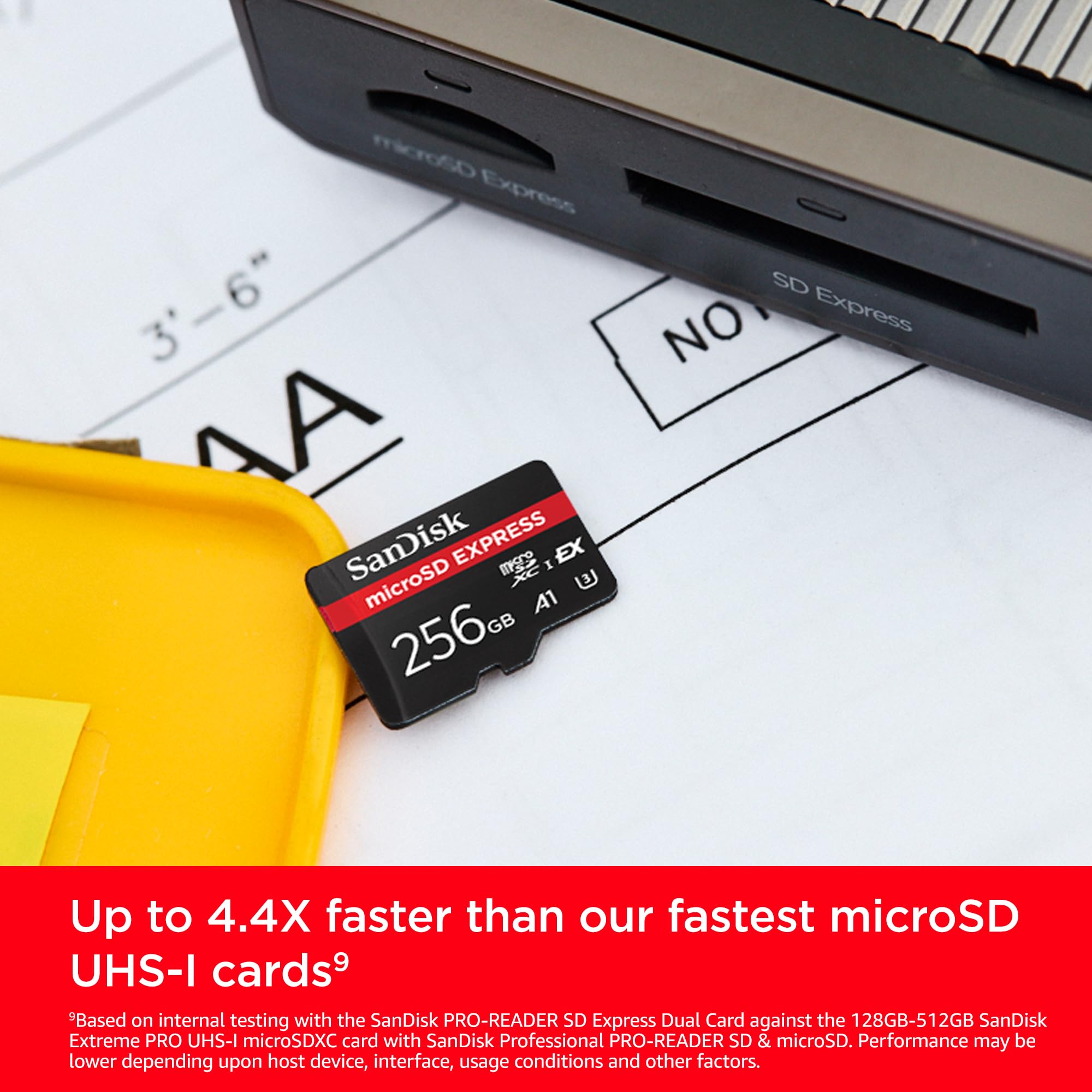 SanDisk microSD Express Speicherkarte 256 GB