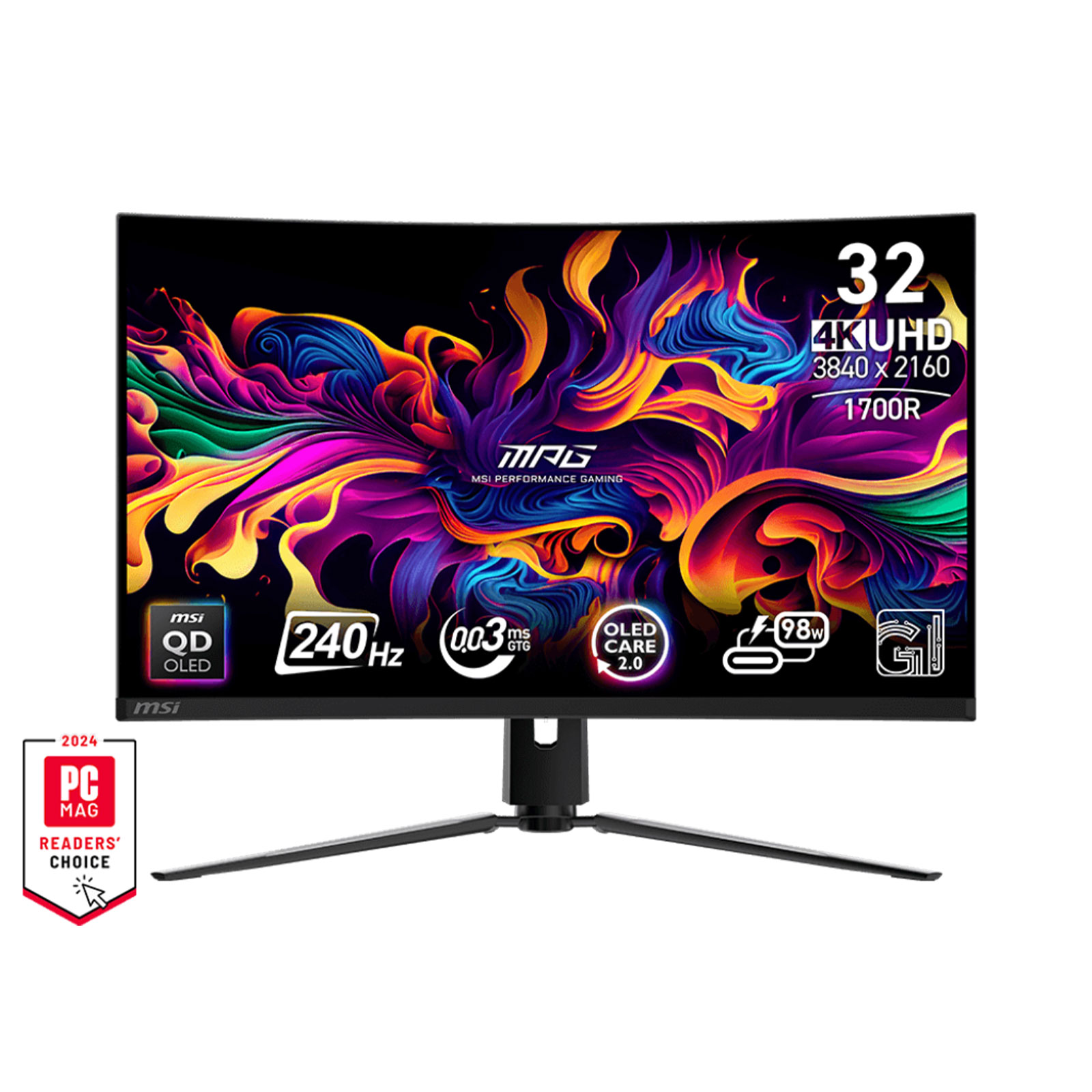 MSI MPG 321CURXDE QD-OLED Monitor MSI MPG 321CURXDE QD-OLED Monitor