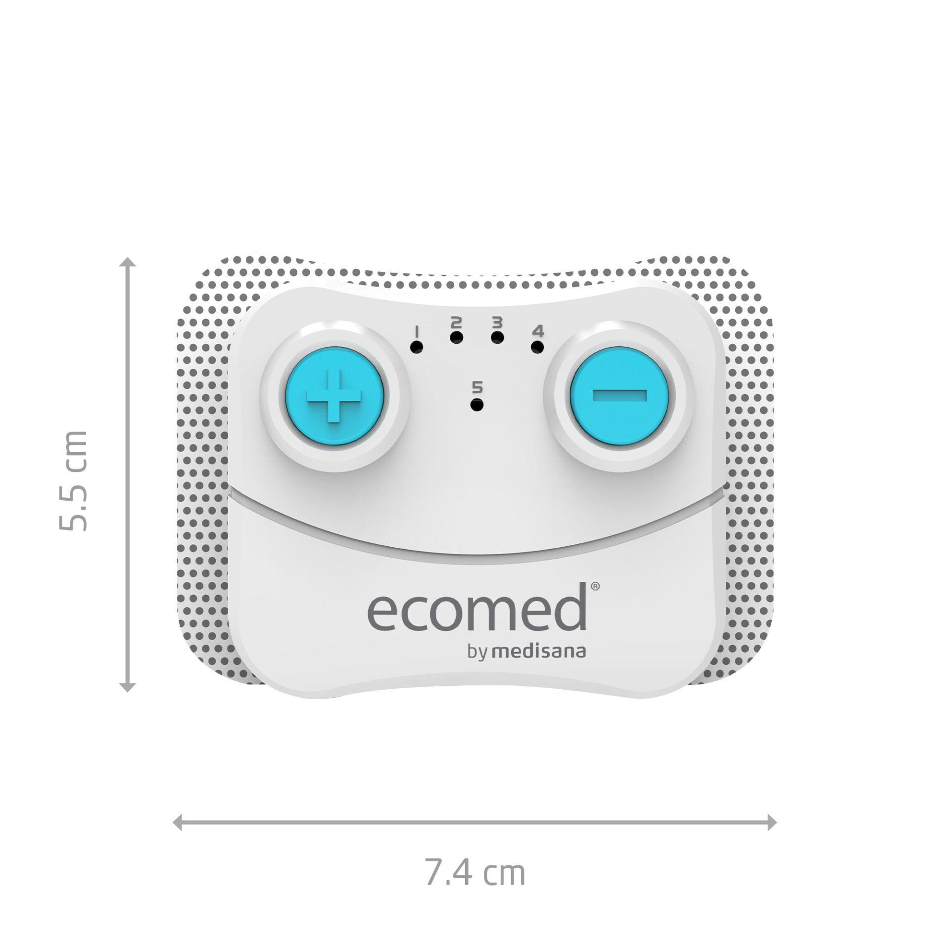 ecomed by medisana TT-10E Wireless TENS 23455 Elektrotherapiegerät