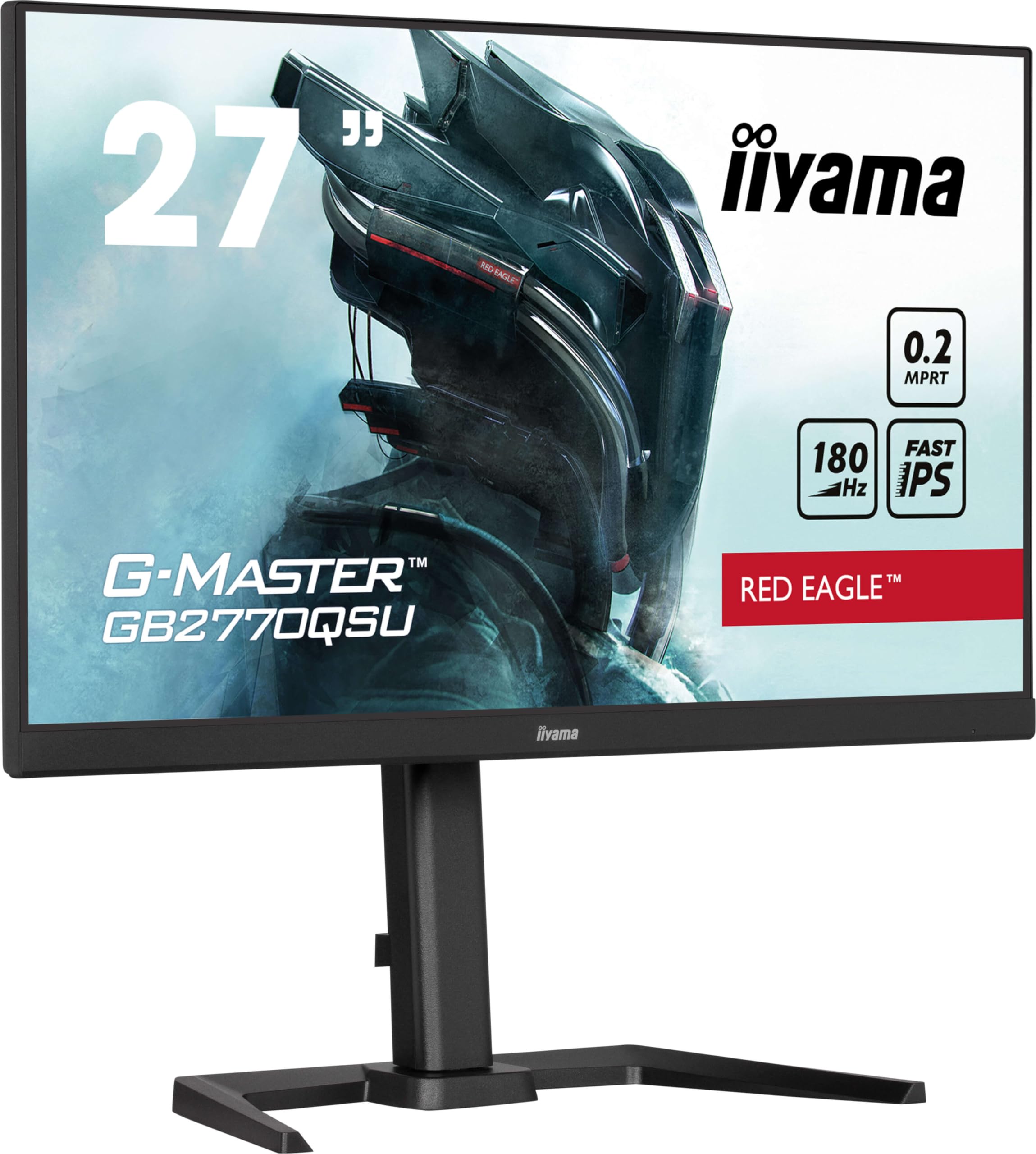 iiyama G-Master Red Eagle GB2770QSU-B6 68,6cm 27" Fast-IPS LED Gaming Monitor