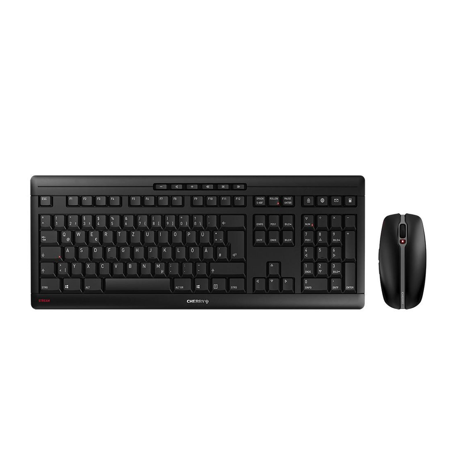 CHERRY Stream Desktop  Maus-Tastatur-Set