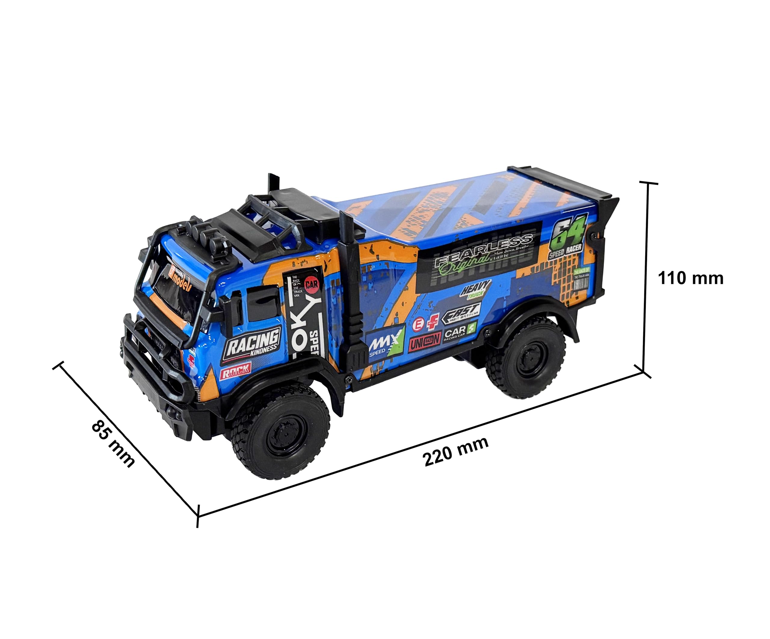 dfmodels Mountain Truck Rally Van 1:18 Ferngesteuertes Auto