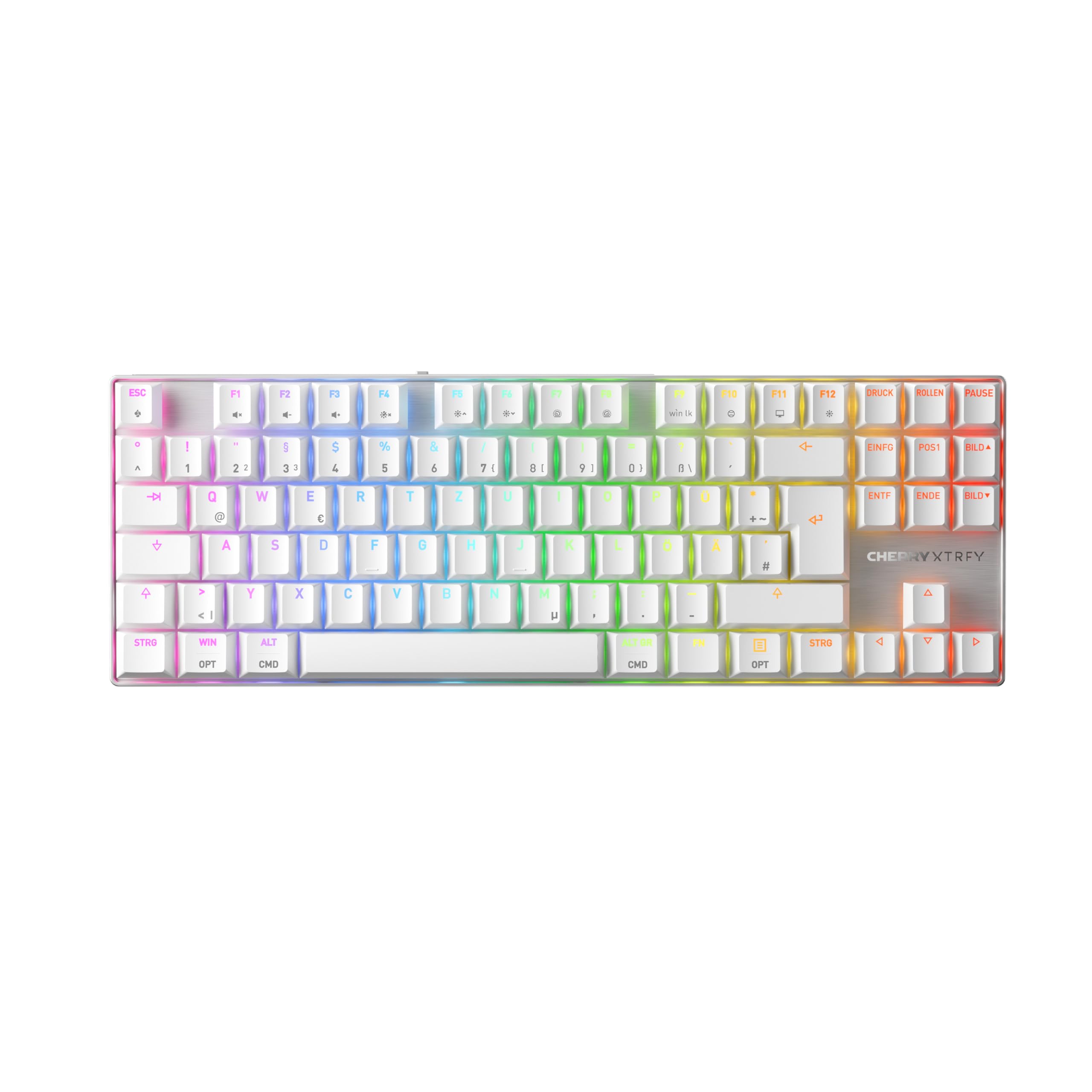 Cherry XTRFY MX 8.2 Pro TMR Wireless -Magnetisch-Mechanische TKL-Gaming-Tastatur