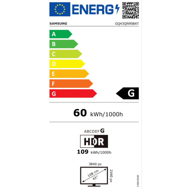 Samsung GQ43QN90BATXZG