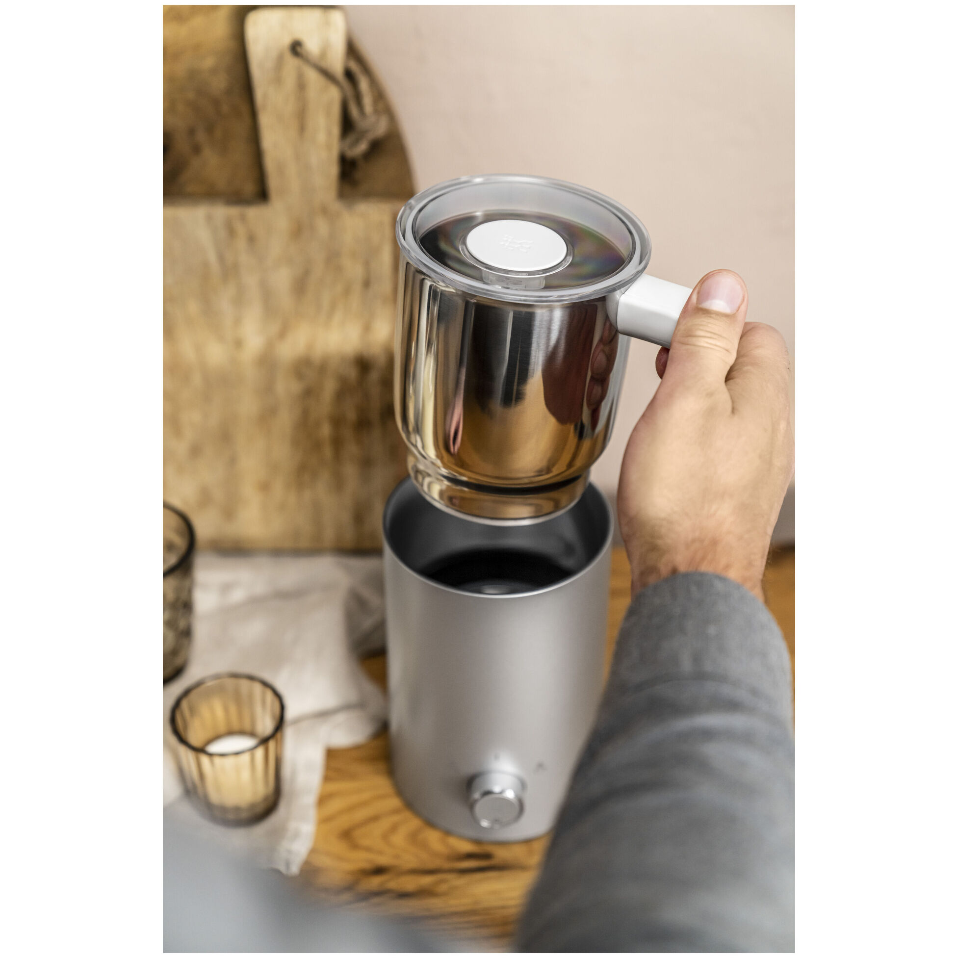 ZWILLING 1010449 Enfinigy Milchaufschäumer