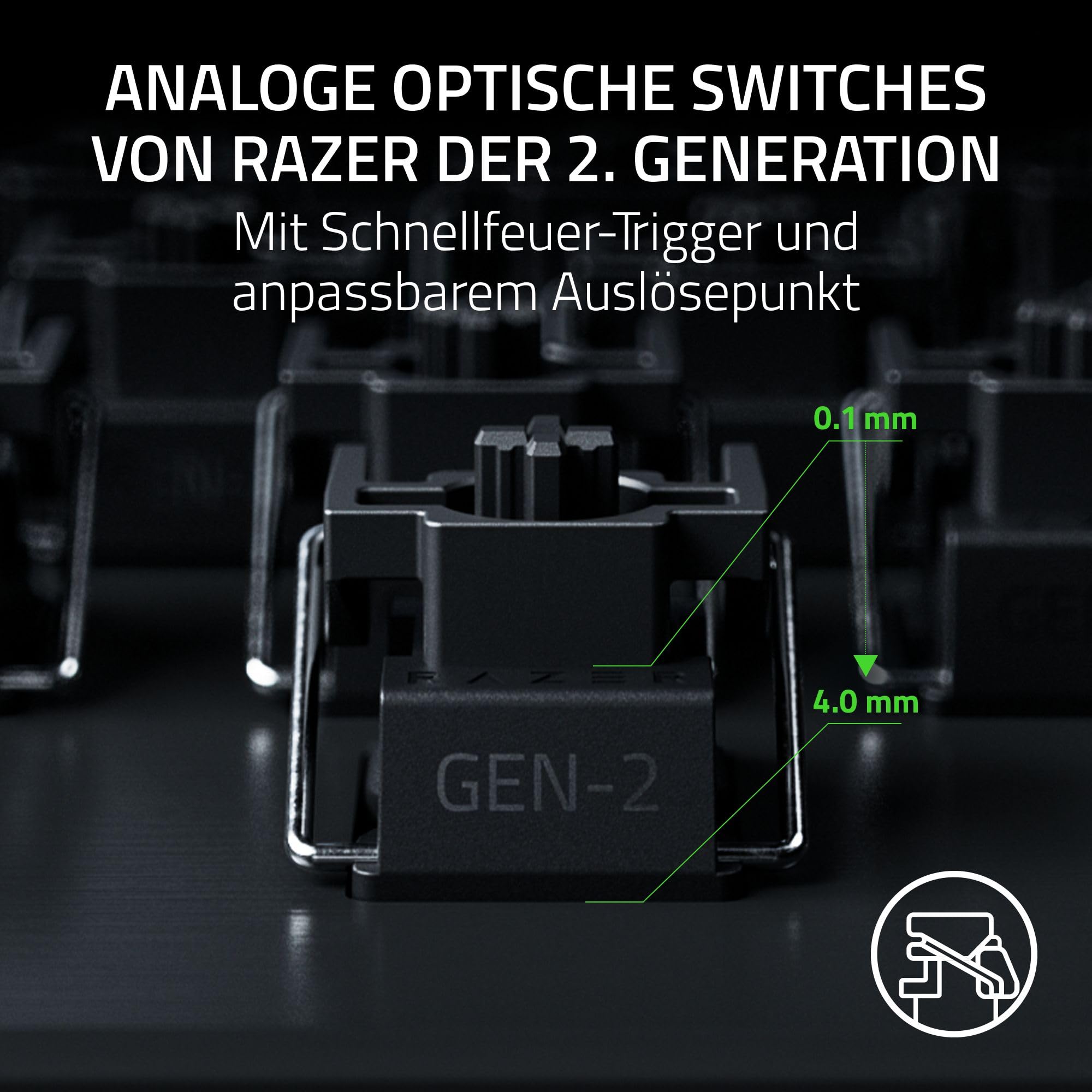 Razer Huntsman V3 Pro 8KHz - Full-Size PC-Gaming Tastatur