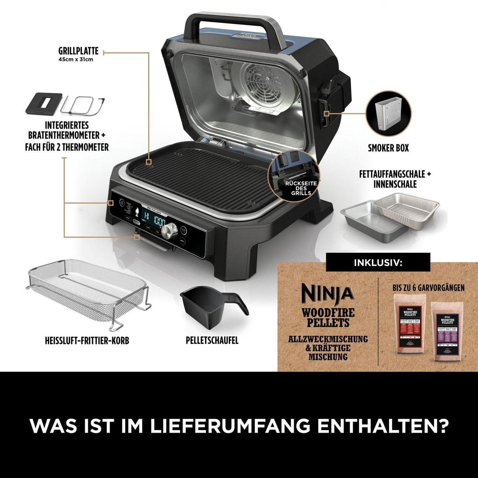 Ninja OG901EU Tischgrill