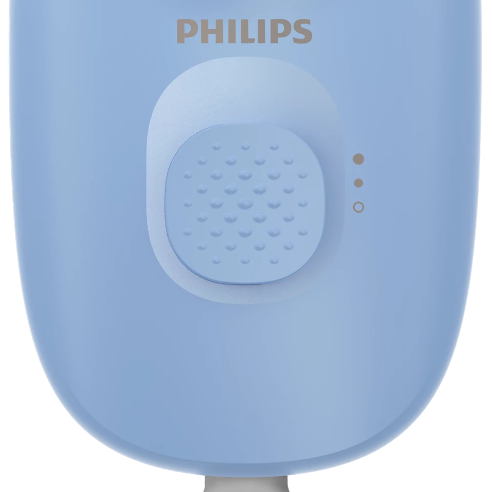 Philips Epilator Series 4000 BRE247/00, 2 speeds, LED lighting, Blue