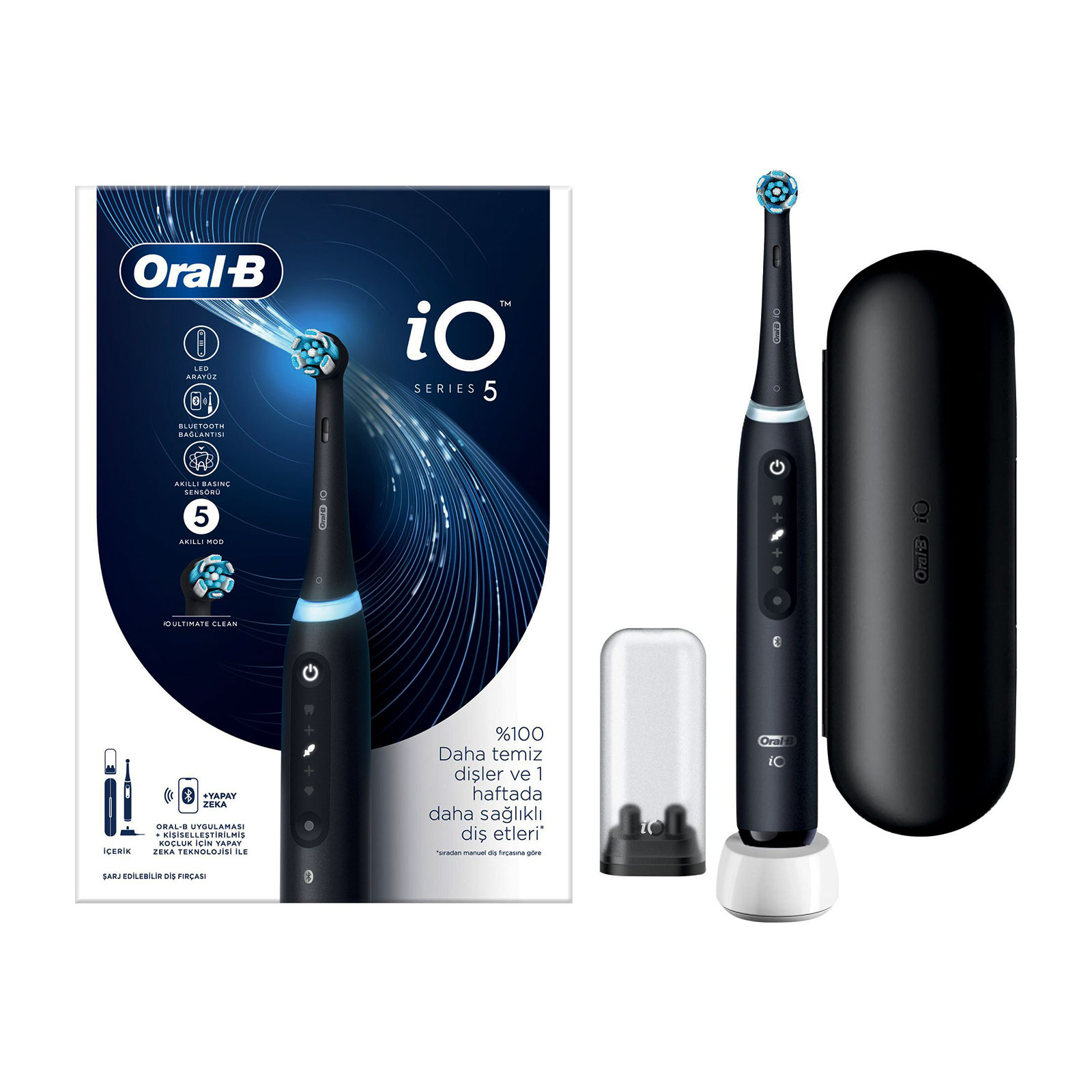 Oral-B iO 5 Black Zahnbürste