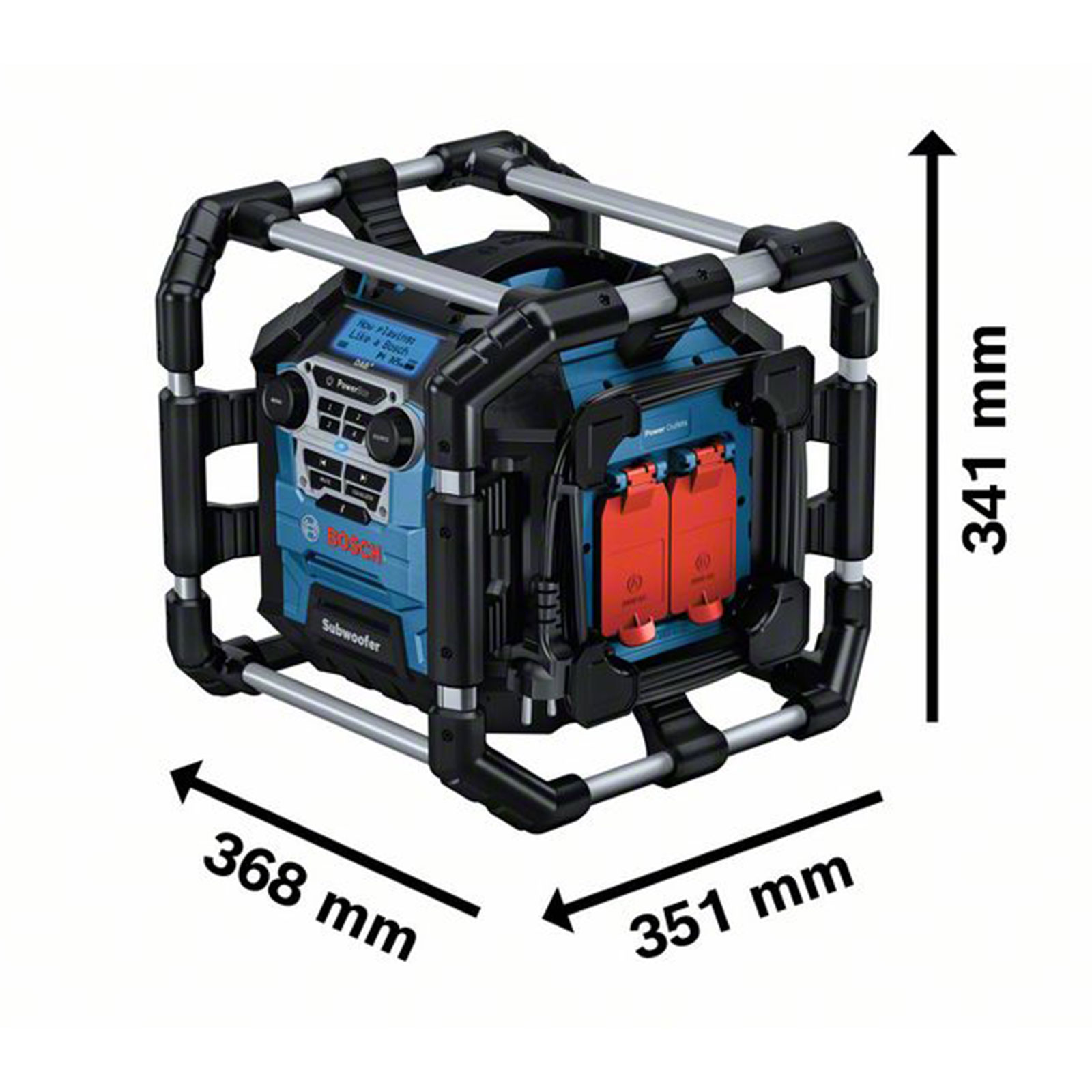 Bosch Professional GPB 18V-5 SC (C) CLC Radio