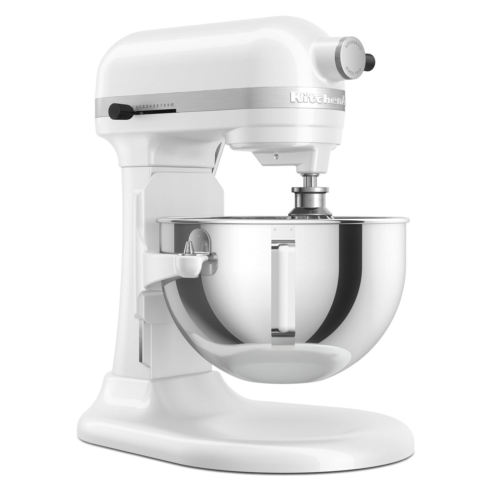 KitchenAid 5KSM55SXXEWH Heavy Duty 5,2 L Küchenmaschine weiß