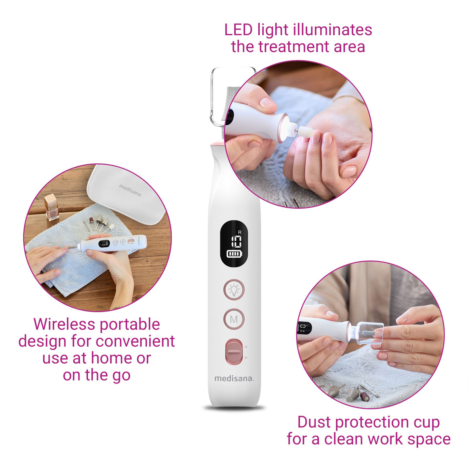 MEDISANA MP 940 Maniküre & Pediküre Set
