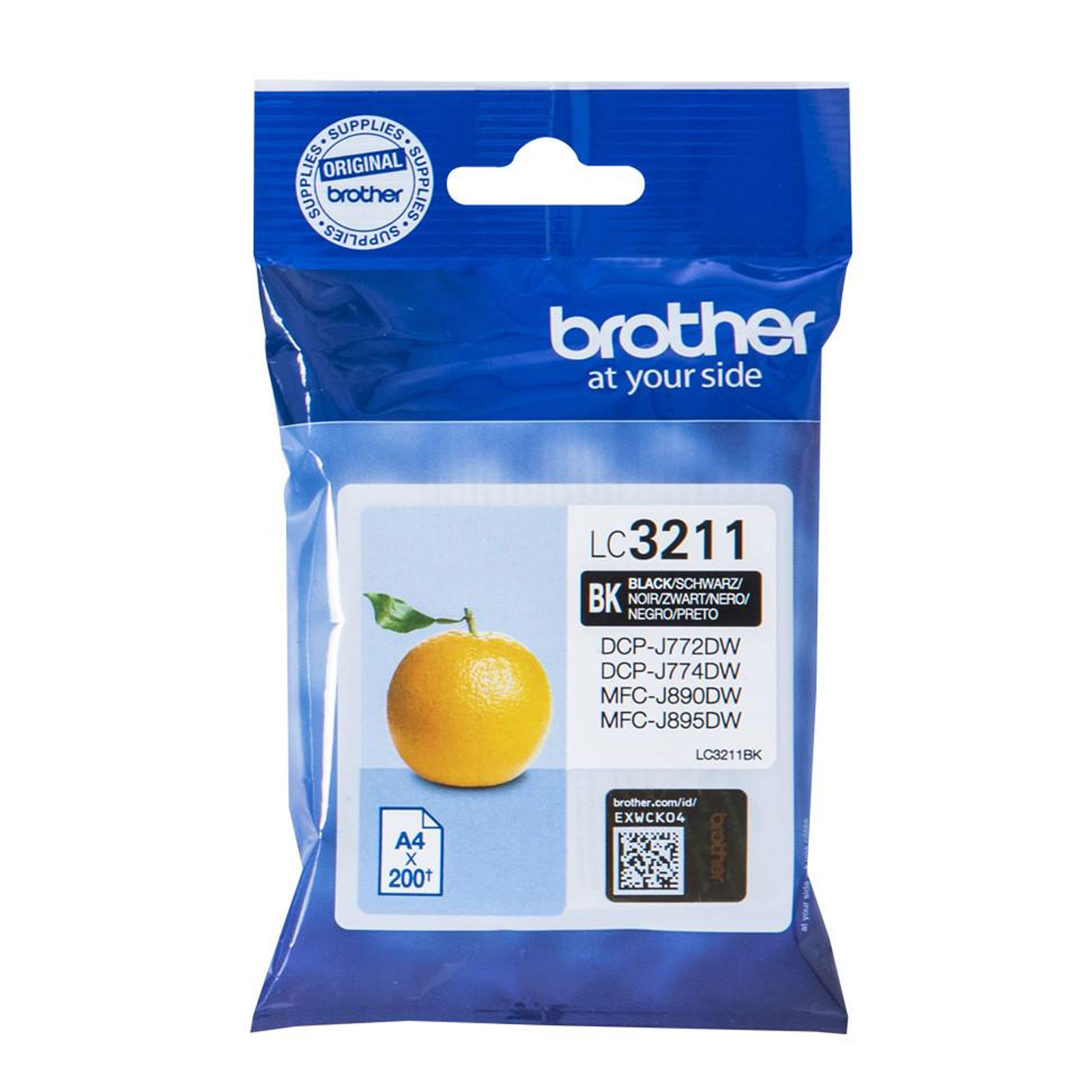 Brother LC3211 Druckerpatrone Schwarz