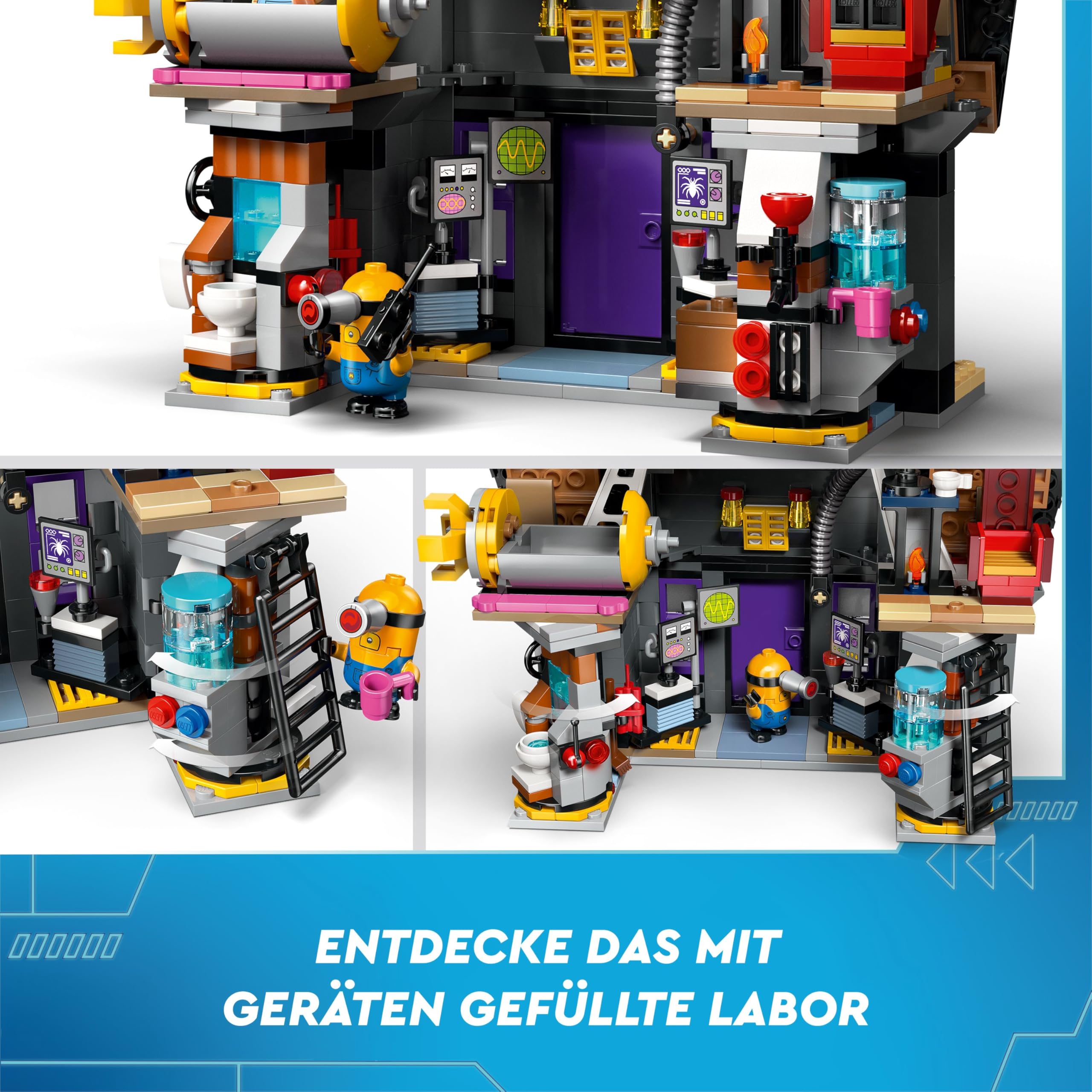 LEGO Ich – Einfach unverbesserlich 4 Familienvilla von Gru und den Minions 75583