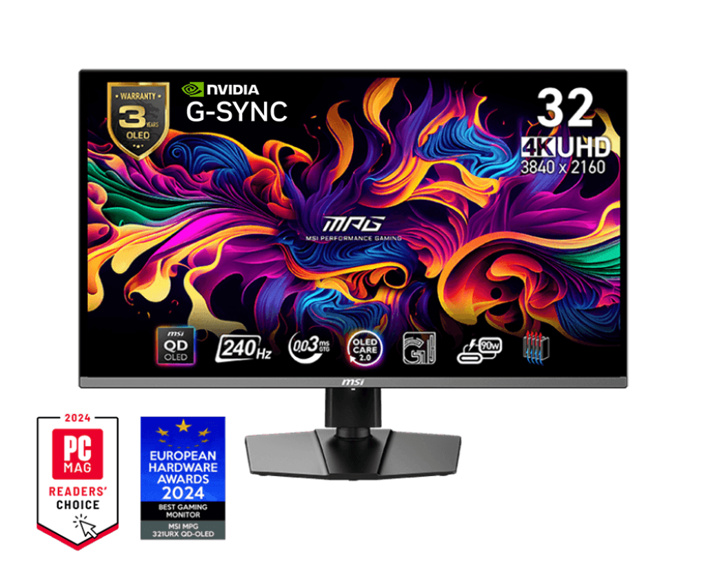 MSI MPG 321URXDE QD-OLED Gaming-Monitor