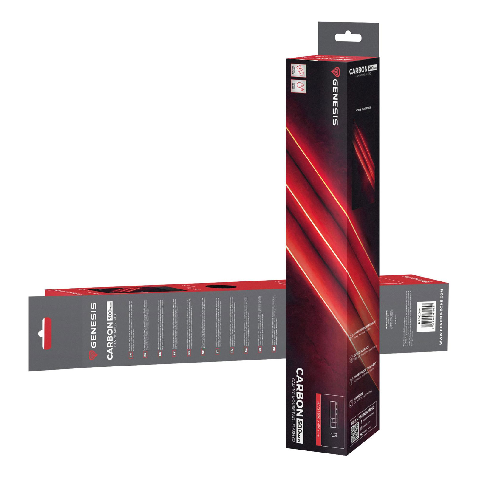 GEN Mauspad CARBON 500 "FLASH"