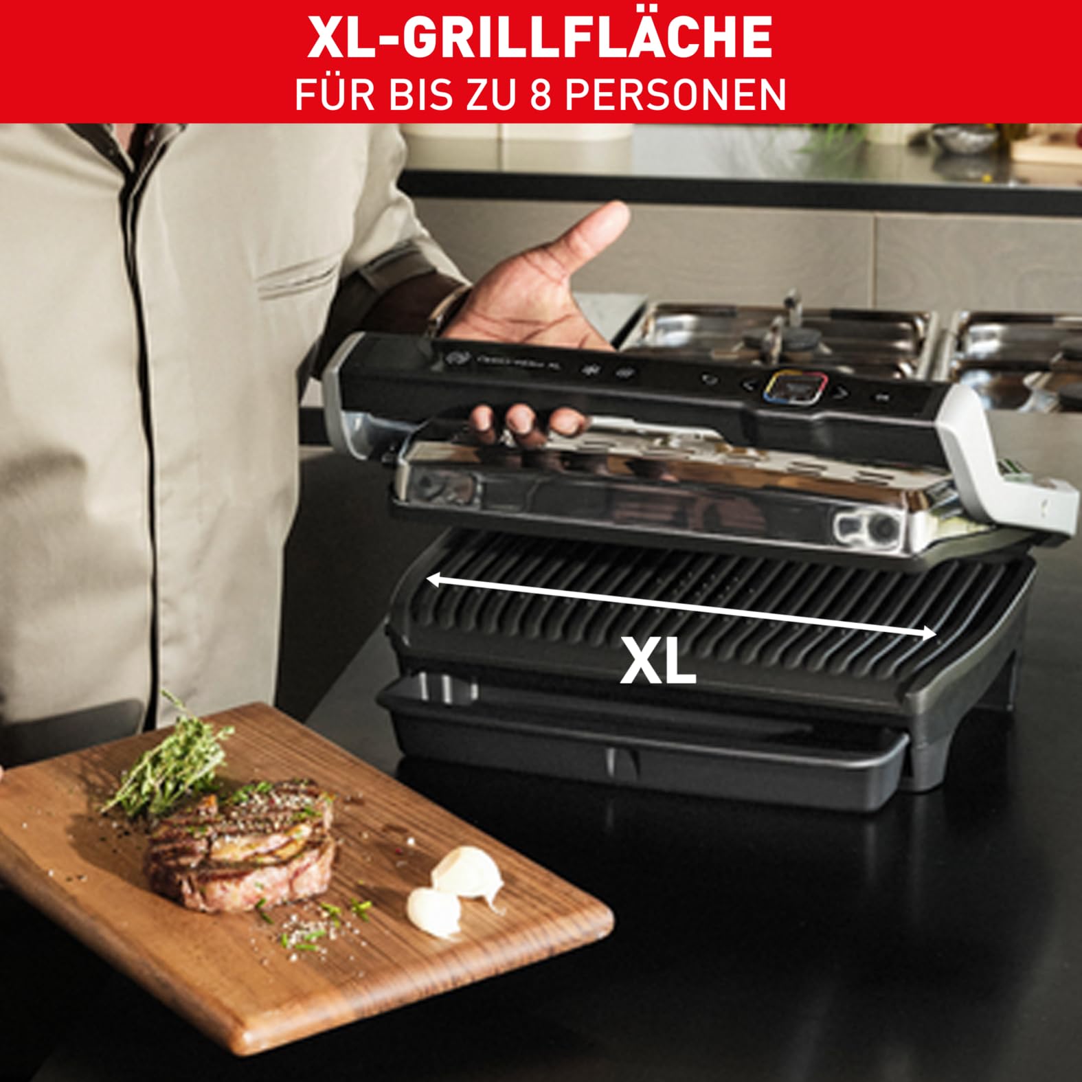 TEFAL GC760D OPTIGRILL Elite Kontaktgrill