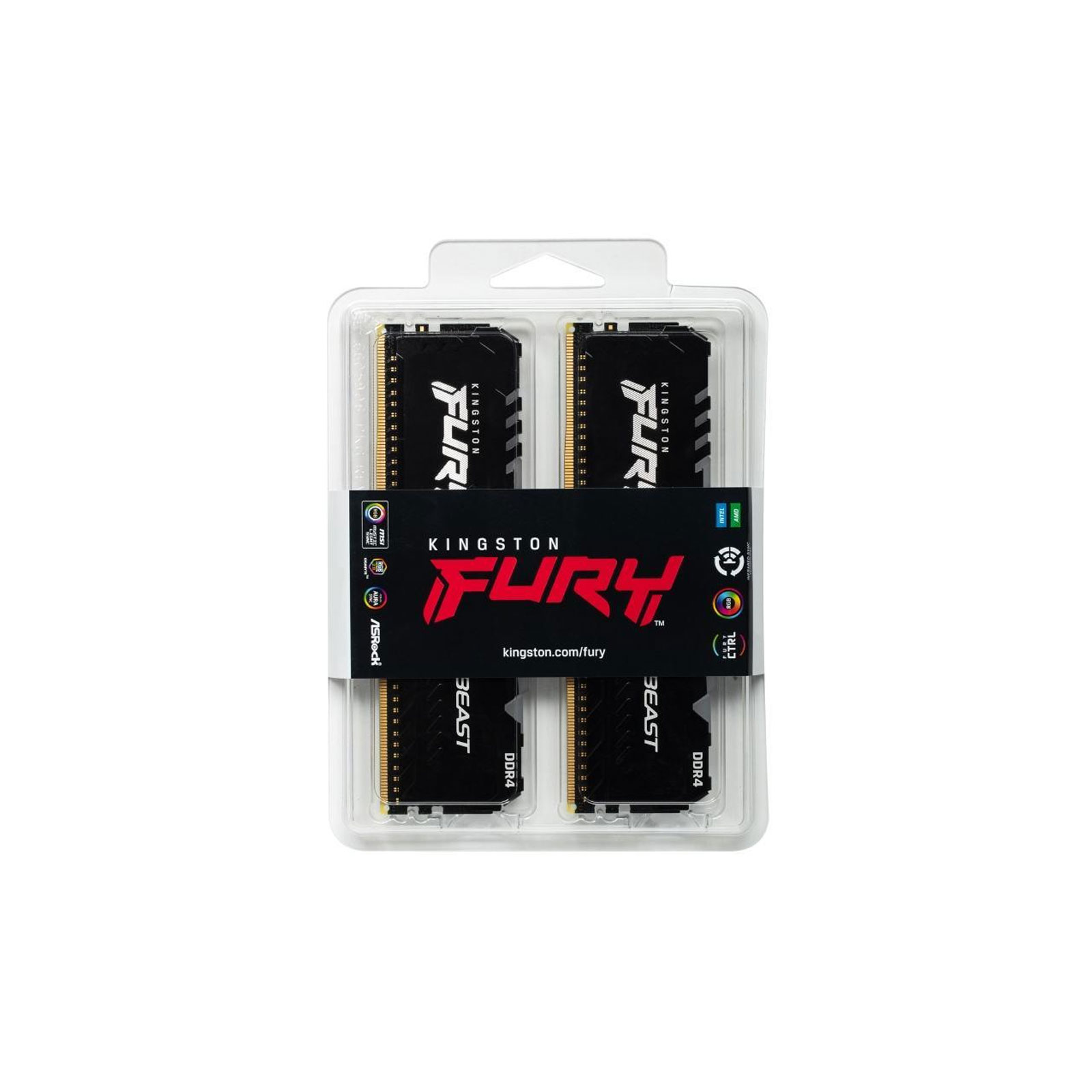 Kingston FURY Beast RGB DDR4 16GB KIT 2x8GB