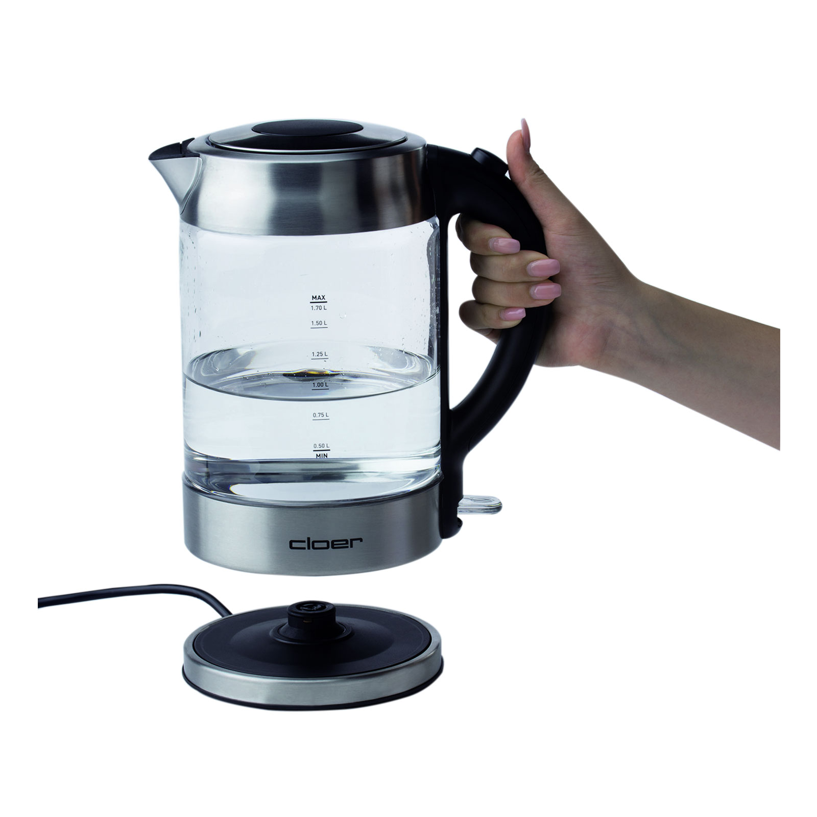 CLOER 4429 Glas-Wasserkocher