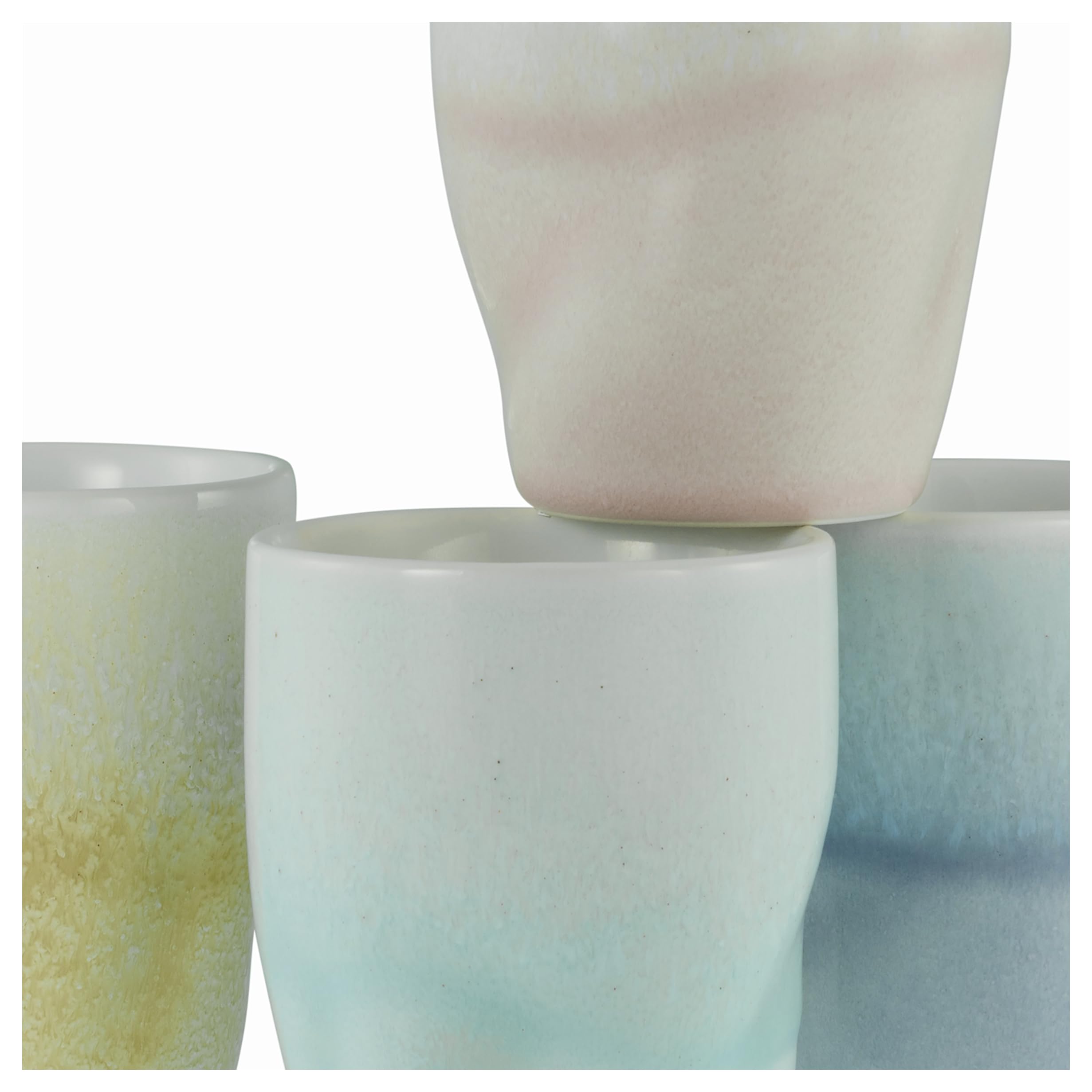 CreaTable, 24343, Serie Squeezy Maytime, 4-teiliges Geschirrset für 4 Personen