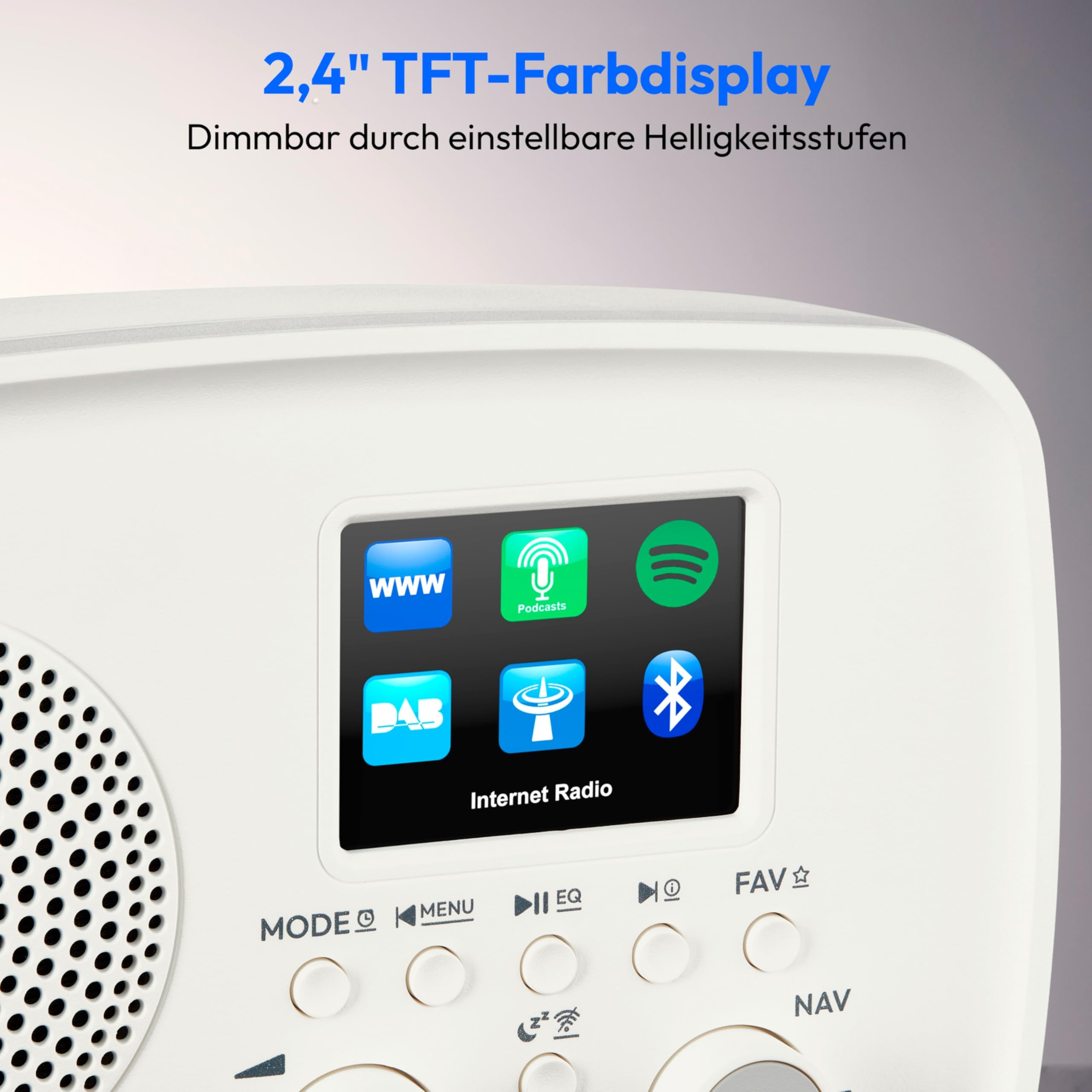 MEDION Internetradio mit DAB+ Life IRE-1