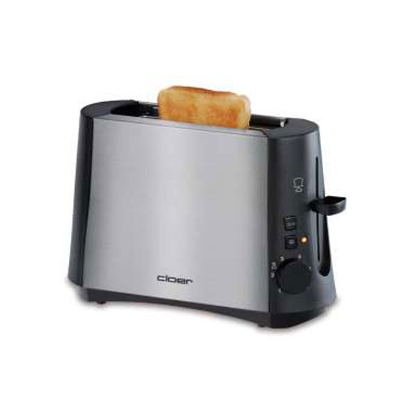 Cloer 3890 schwarz/Edelstahl Toaster