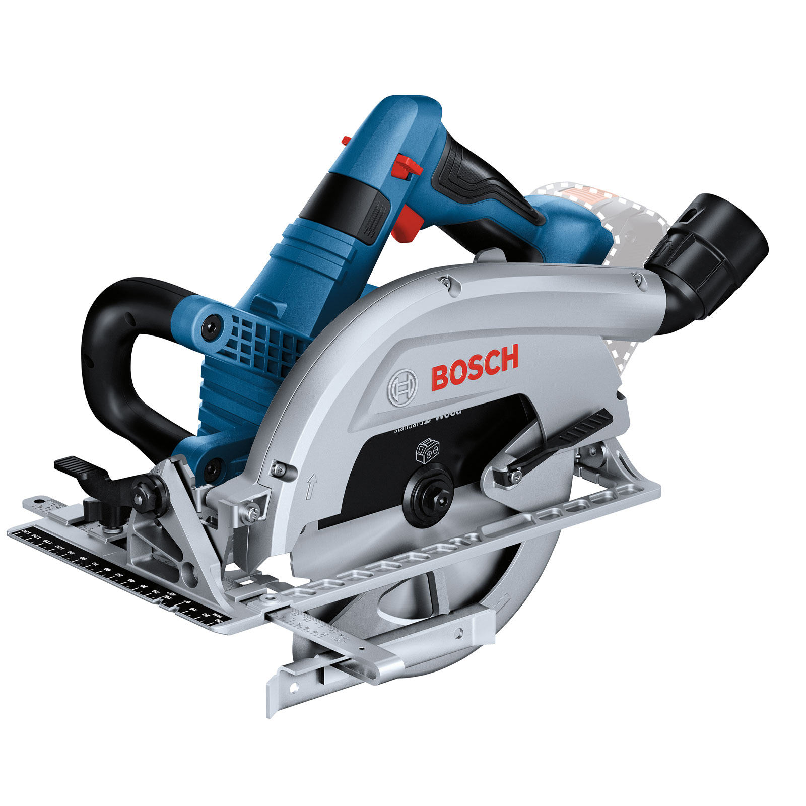 Bosch Professional BITURBO Akku-Kreissäge GKS 18V-70 L inklusive Bosch Kreissägeblatt MM D 190x30-54T 2 Stück