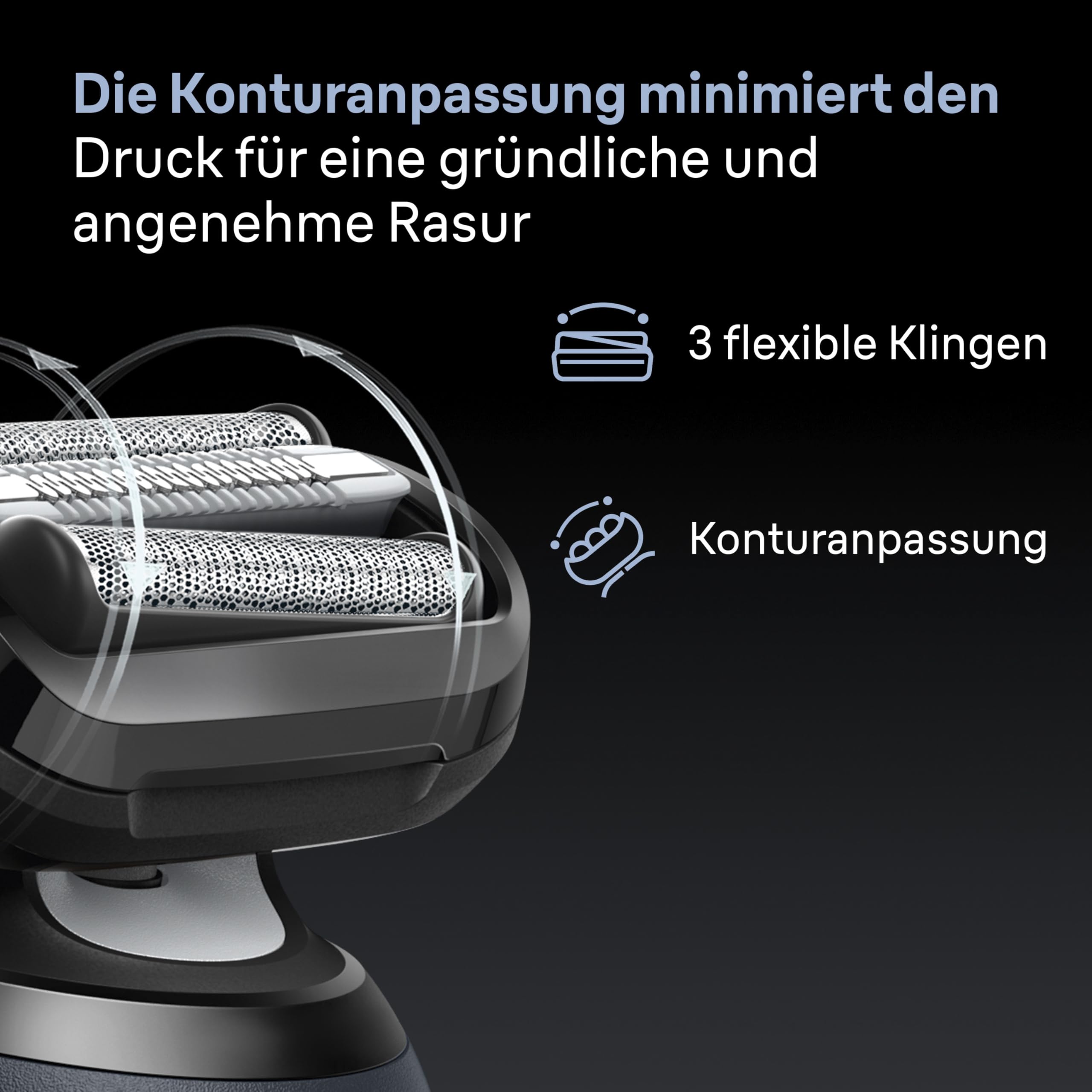 BRAUN Series 6 Elektrorasierer 62-S7650cc Herrenrasierer Bodygroomer Barttrimmer