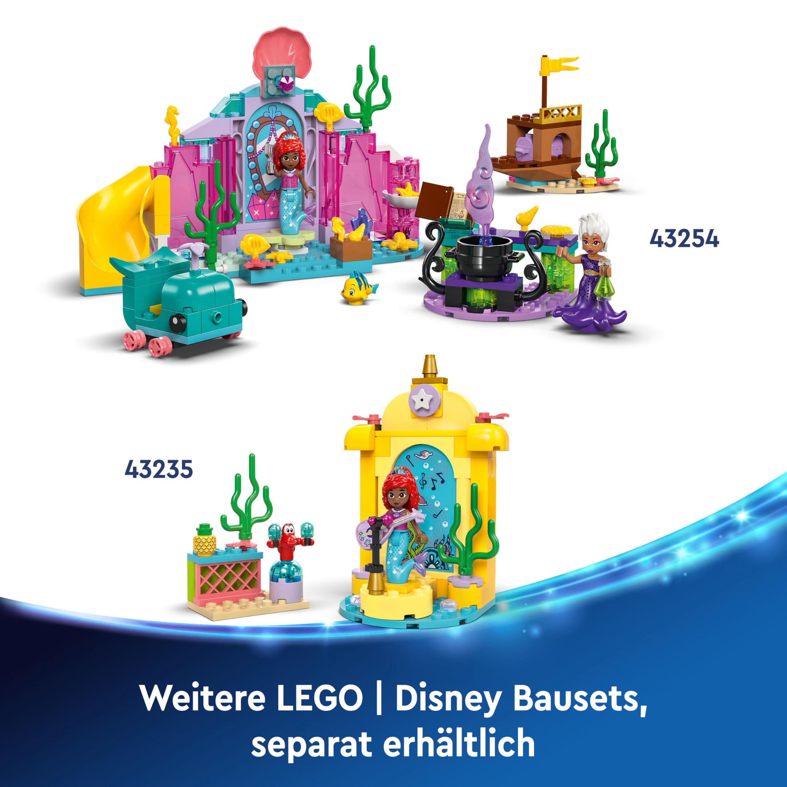 LEGO ǀ Disney Princess Arielles Musikbühne 43235