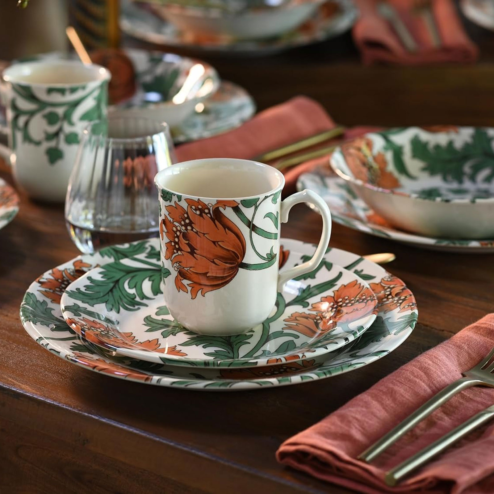 CreaTable Florentina 16887 Kombiservice, 16-teilig