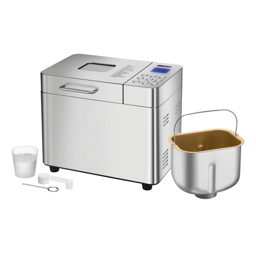 Unold Backmeister® Edel 68456 - Brotbackautomat Edelstahl