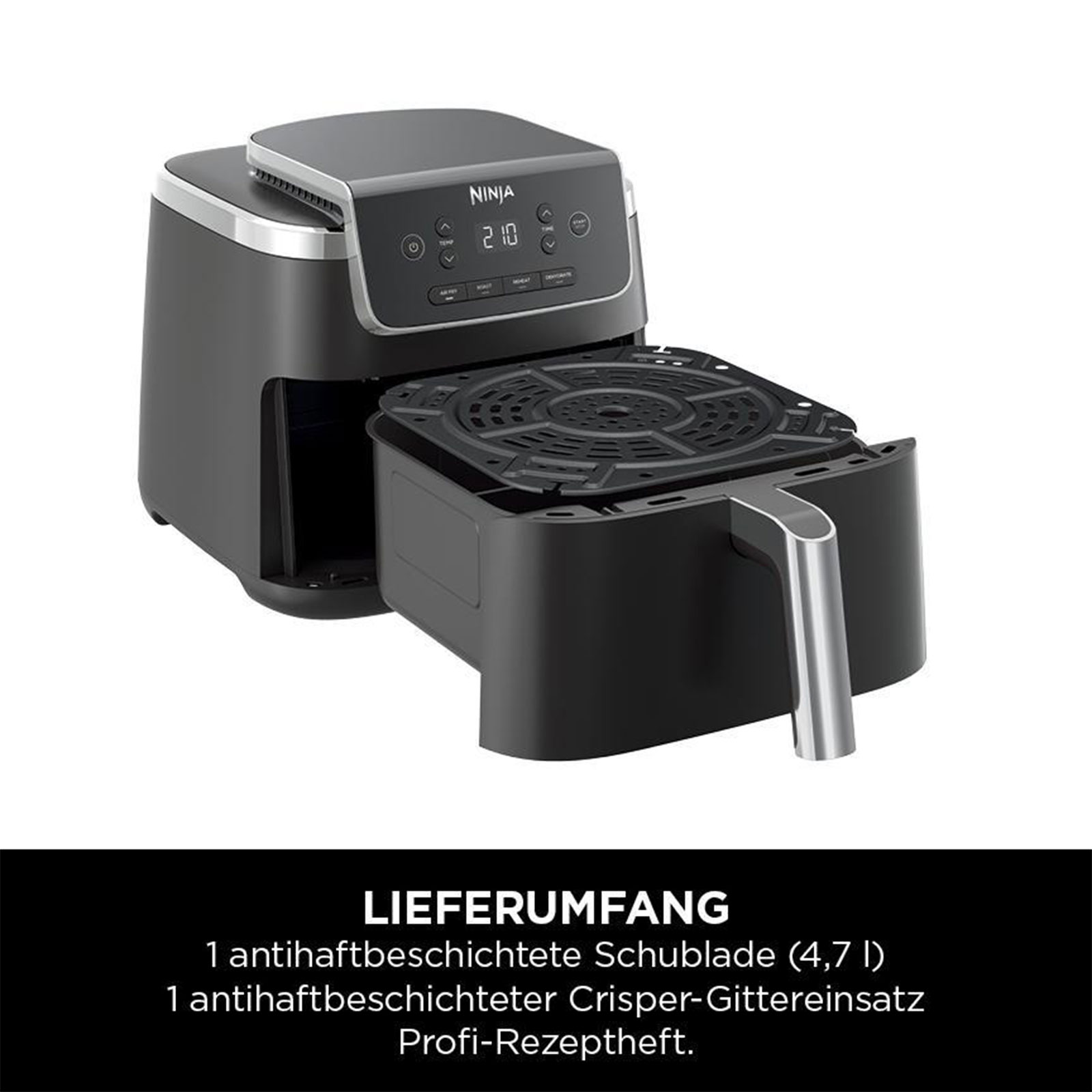 Ninja AF140EU Heißluftfritteuse Ninja AF140EU Heißluftfritteuse