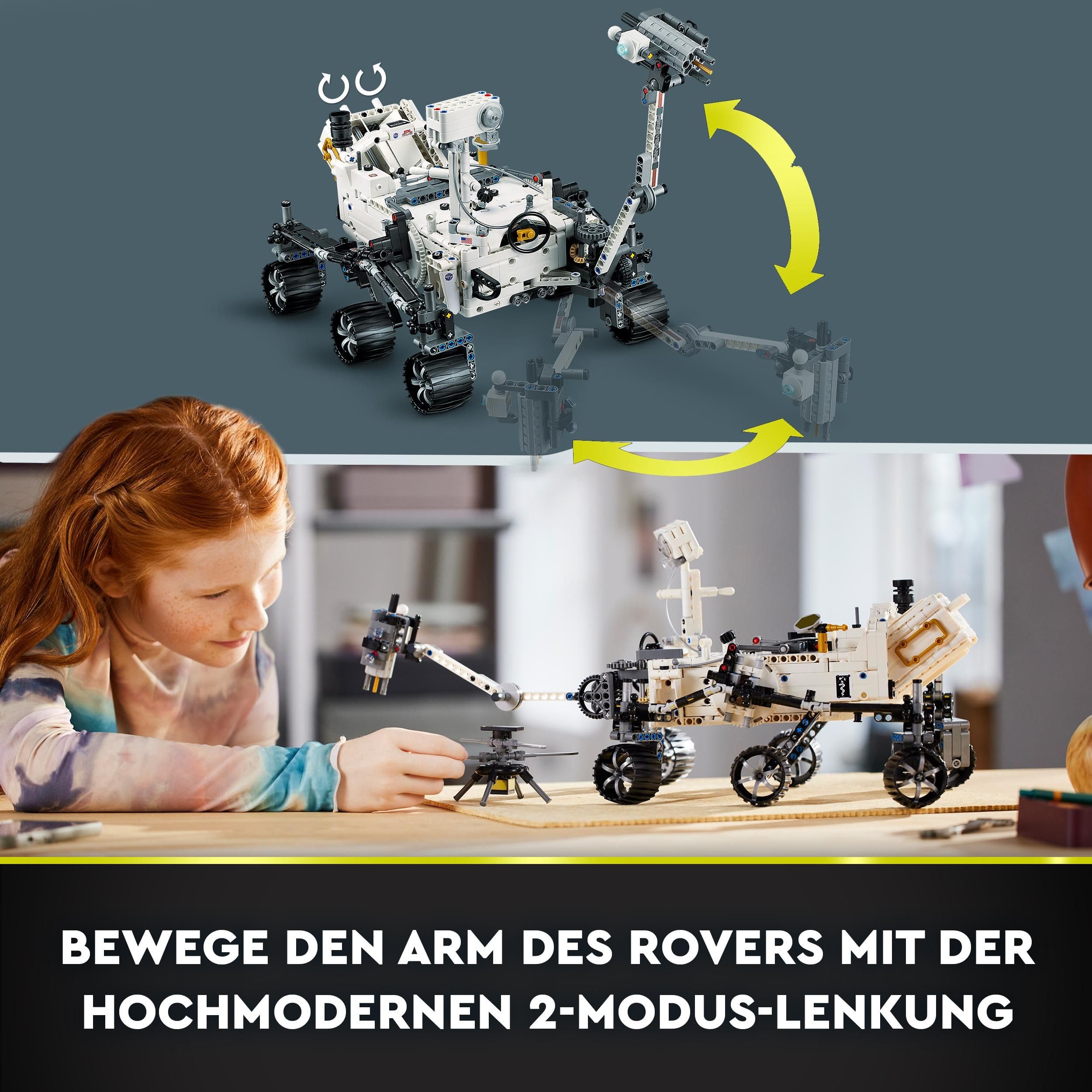 LEGO 42158 Technic NASA Mars-Rover Perserverance Weltraum Spielzeug Set