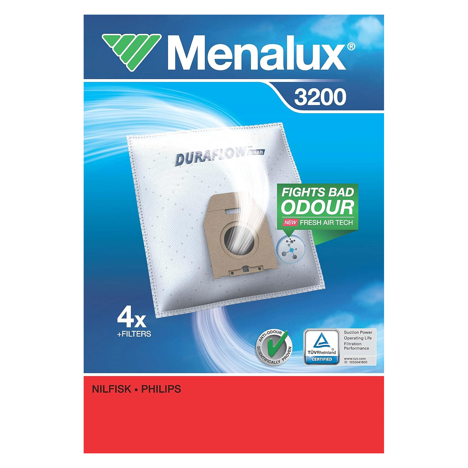 Menalux 3200 Staubsaugerbeutel Menalux 3200 Staubsaugerbeutel