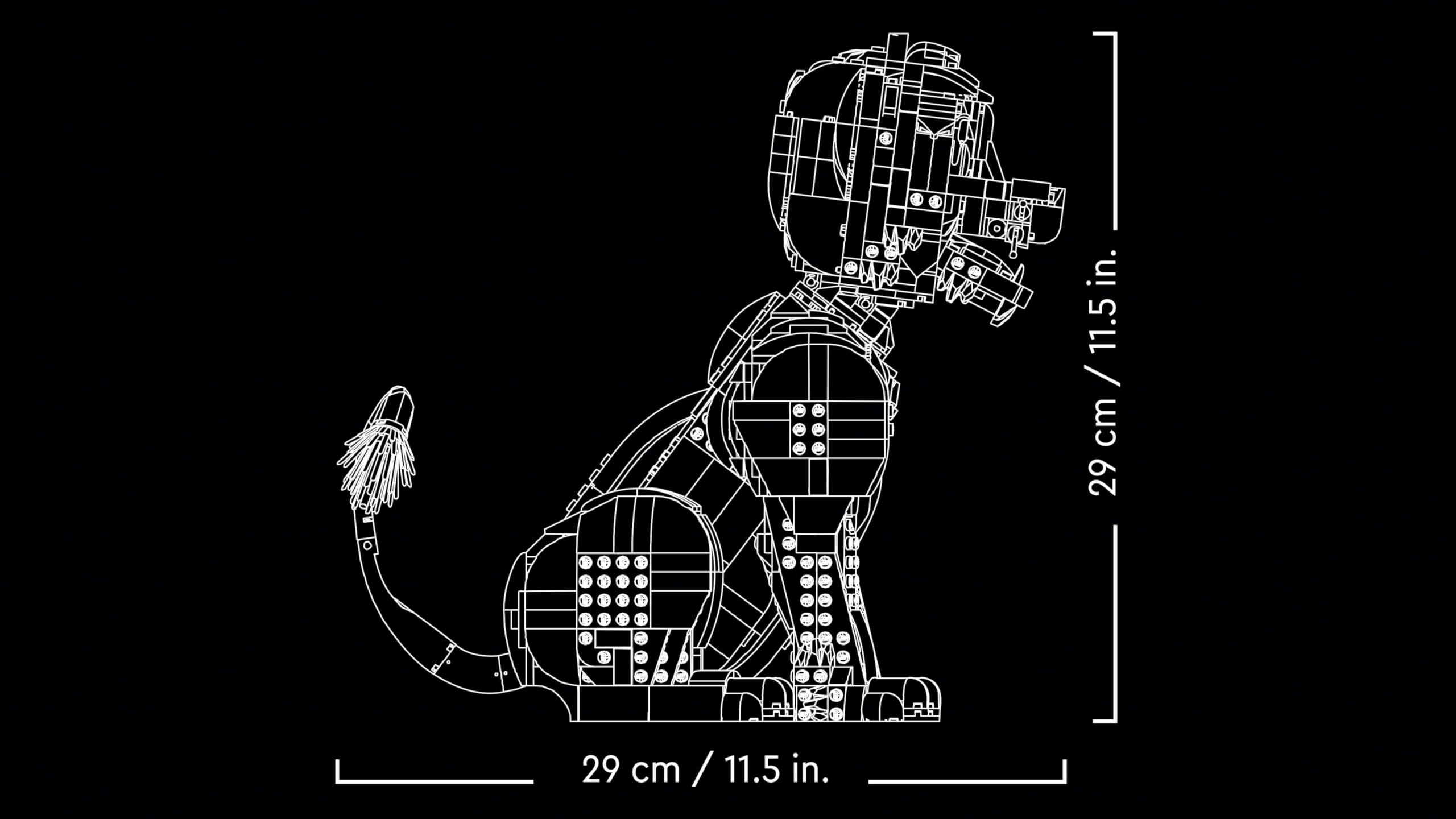 LEGO ǀ Disney Simba, der junge König der Löwen 43247