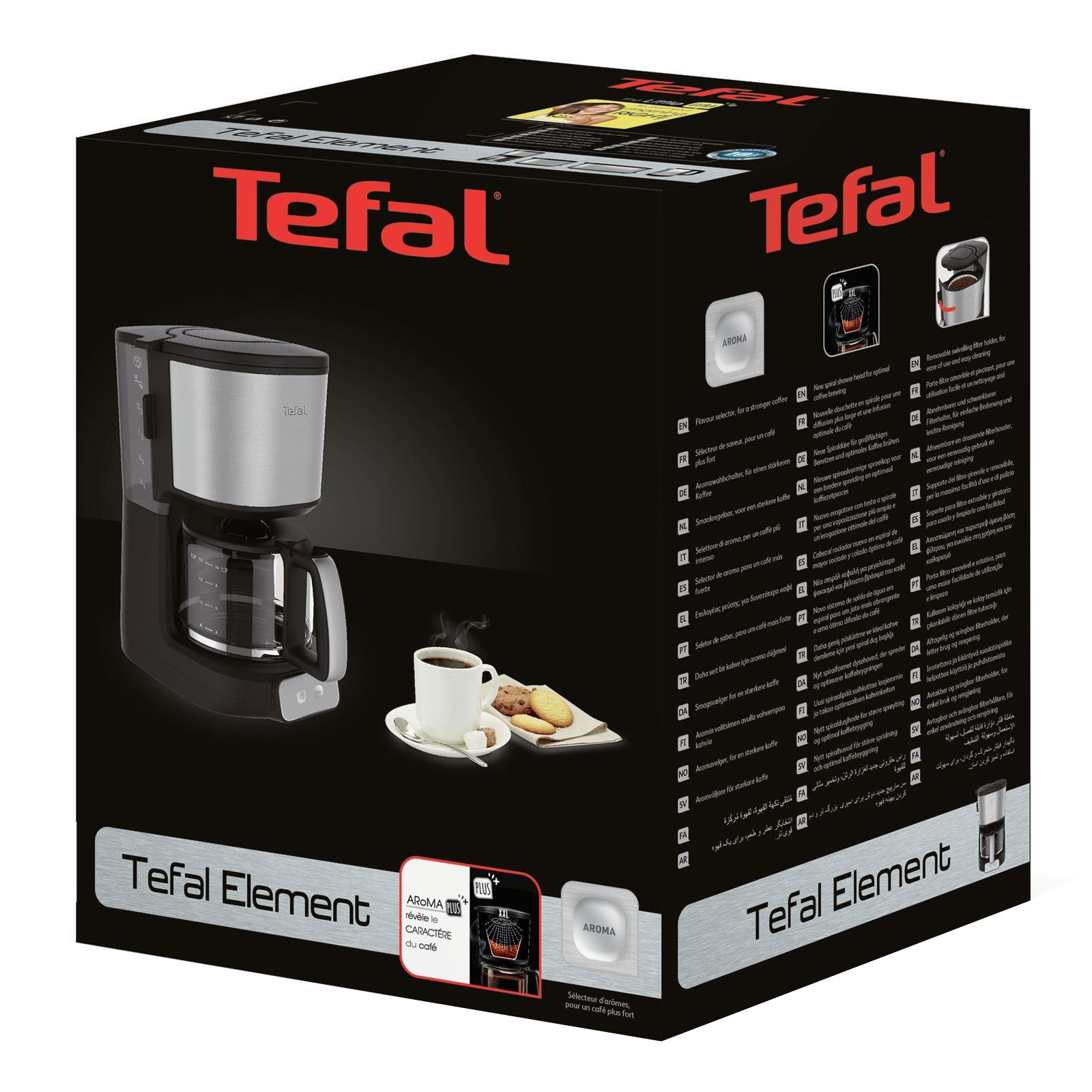 TEFAL CM 4708 Element Kaffeemaschine