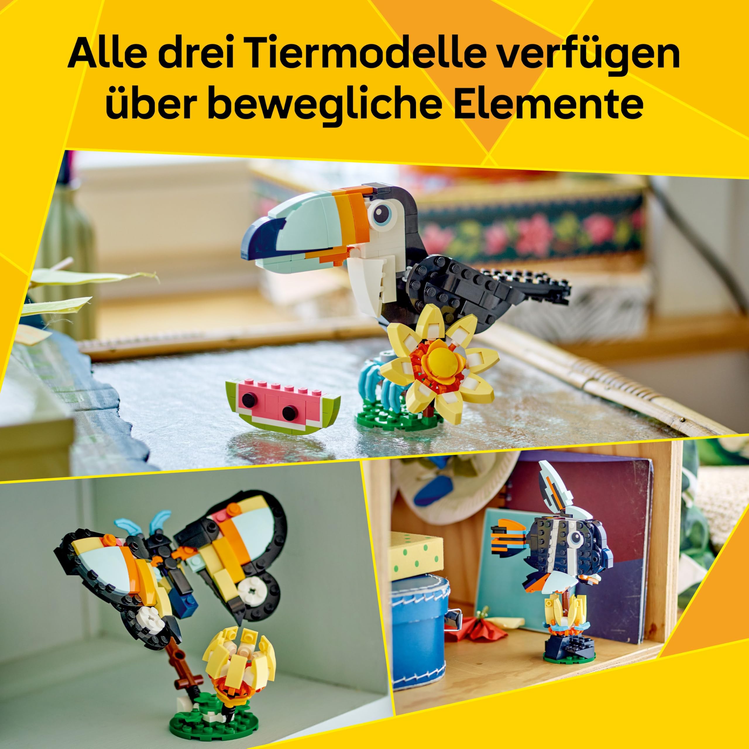 LEGO Creator Wilde Tiere: Tropischer Tukan 31173
