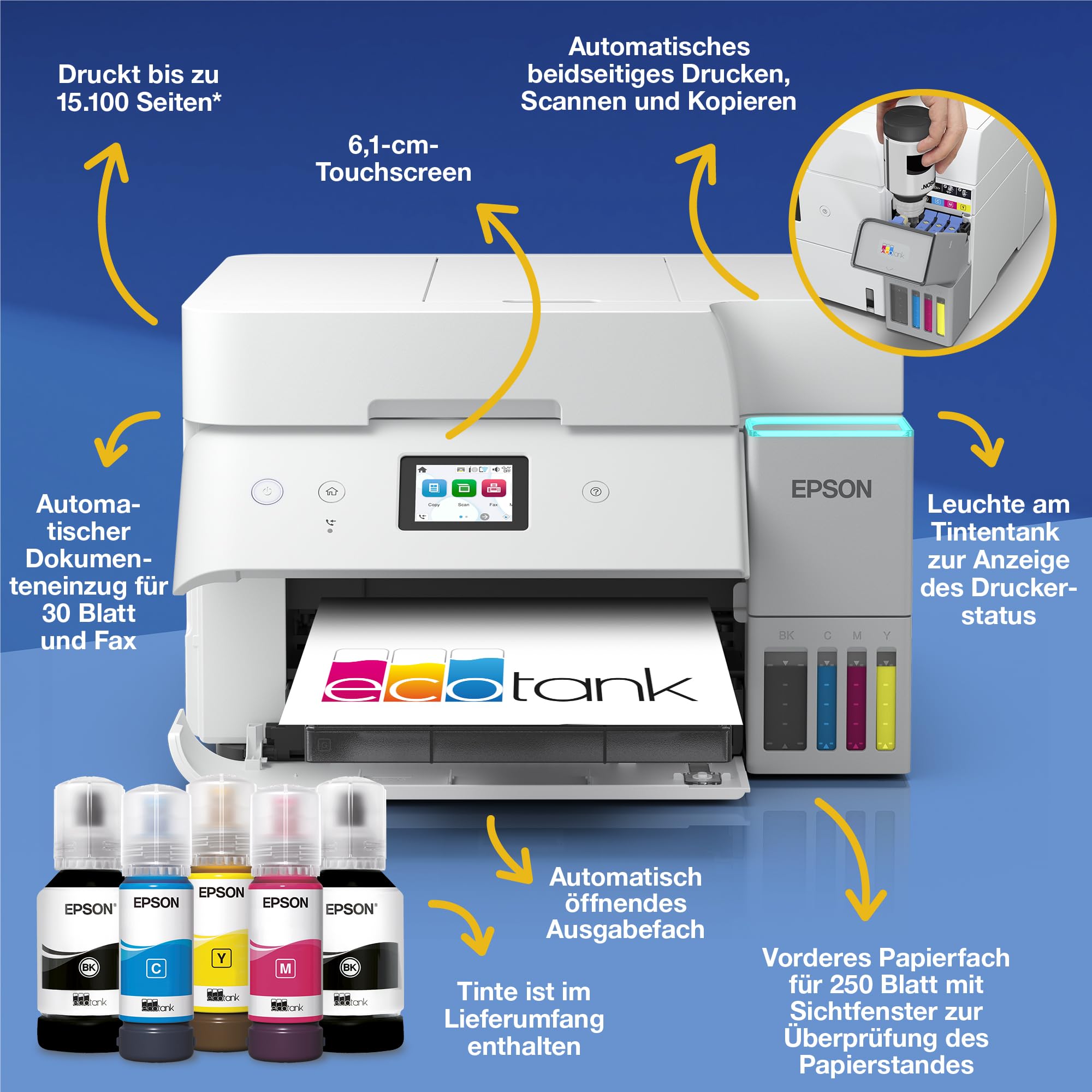 Epson EcoTank ET-4956 Multifunktionsdrucker